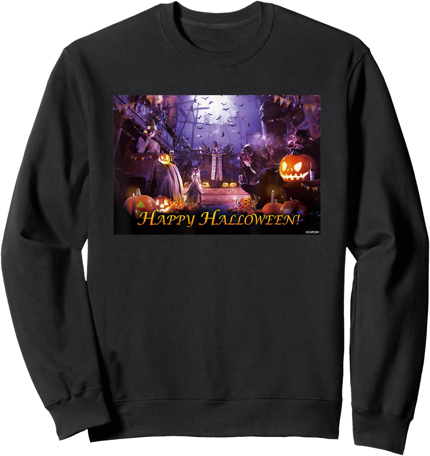 Resident Evil Village Halloween Sweatshirt - Sweatshirt | Black