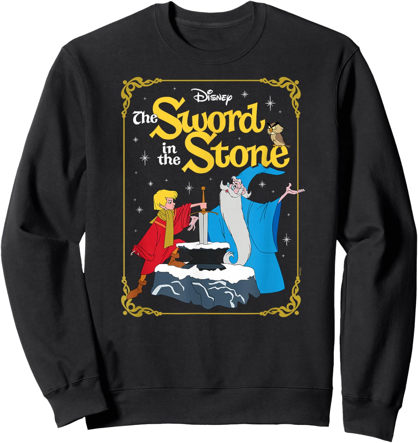 The Sword and Stone - Sword in The Stone Sweatshirt - Sweatshirt | Black