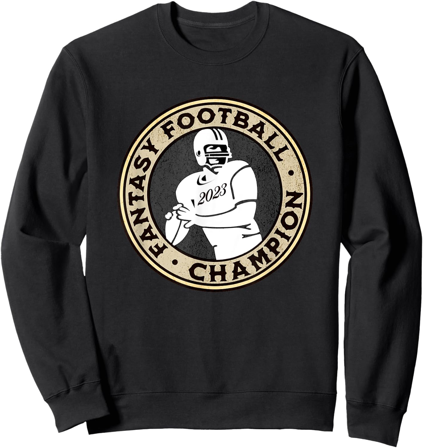 Fantasy Football 2023 League Champion Winner, 2023 FFL Champ Sweatshirt - Sweatshirt | Black
