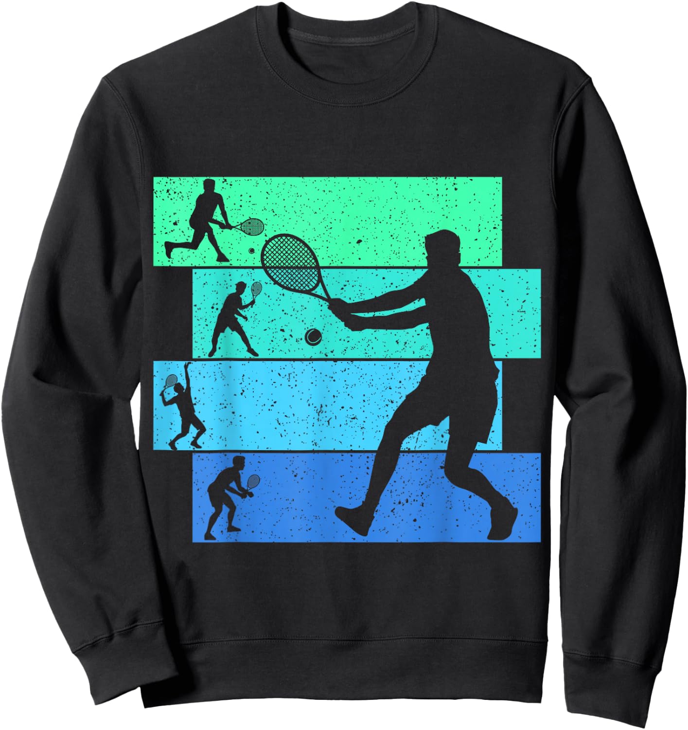 Tennis Boys Kids Youth Men Sweatshirt - Sweatshirt | Black