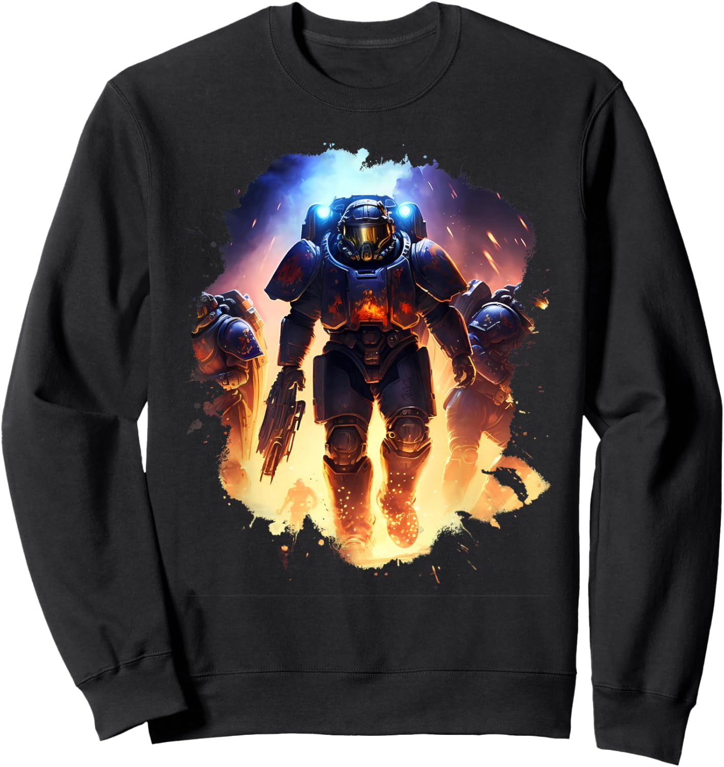 Heroes in Space The Epic Space Marines Sweatshirt - Sweatshirt | Black
