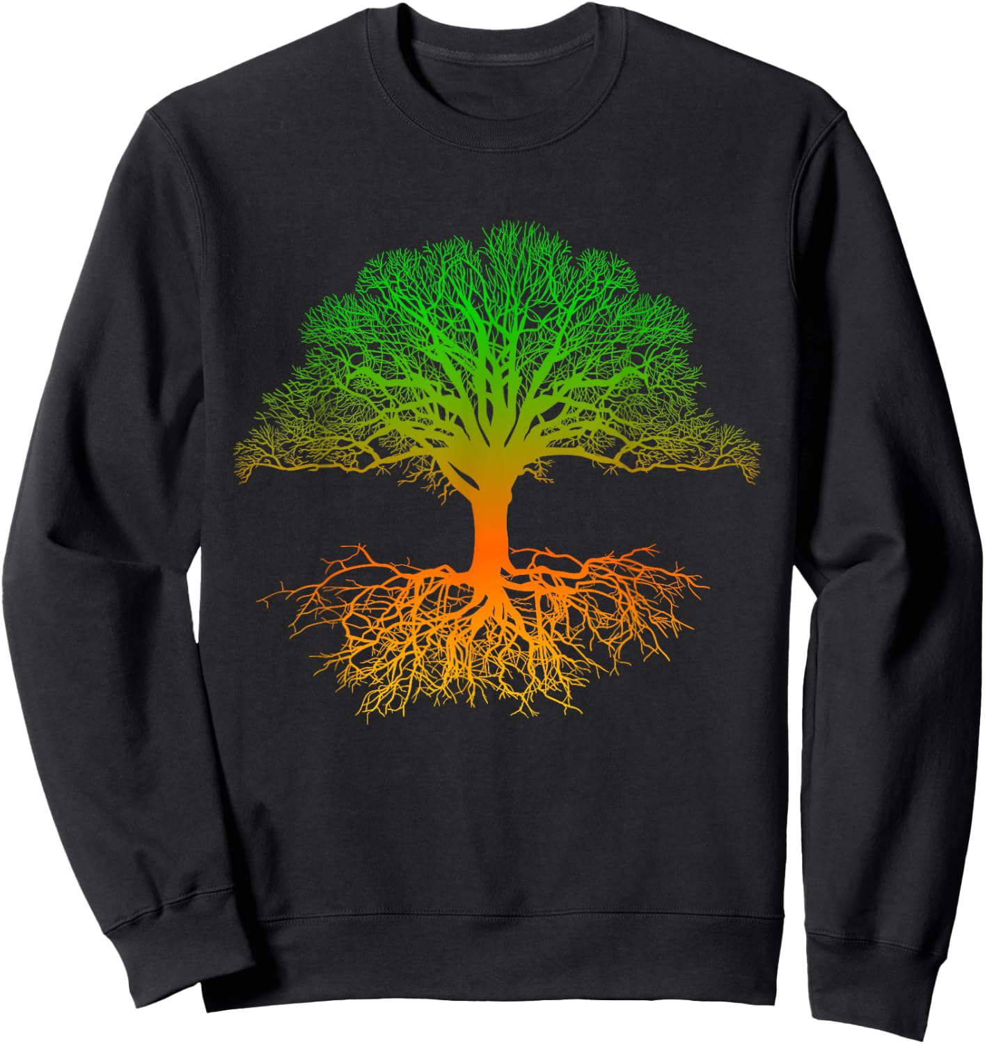 Tree Life Yoga Mystical Zen Meditation Sweatshirt - Sweatshirt | Black