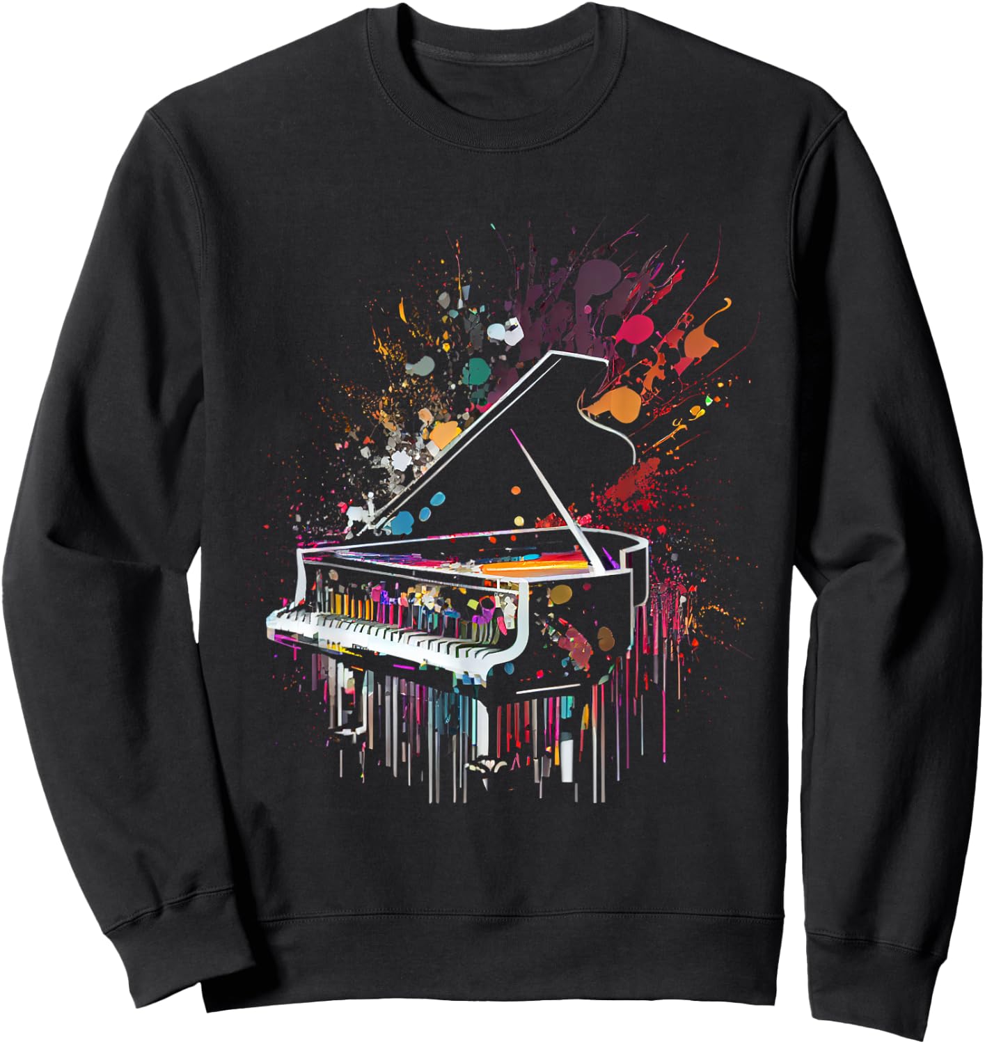 Piano Piano Sweatshirt - Sweatshirt | Black