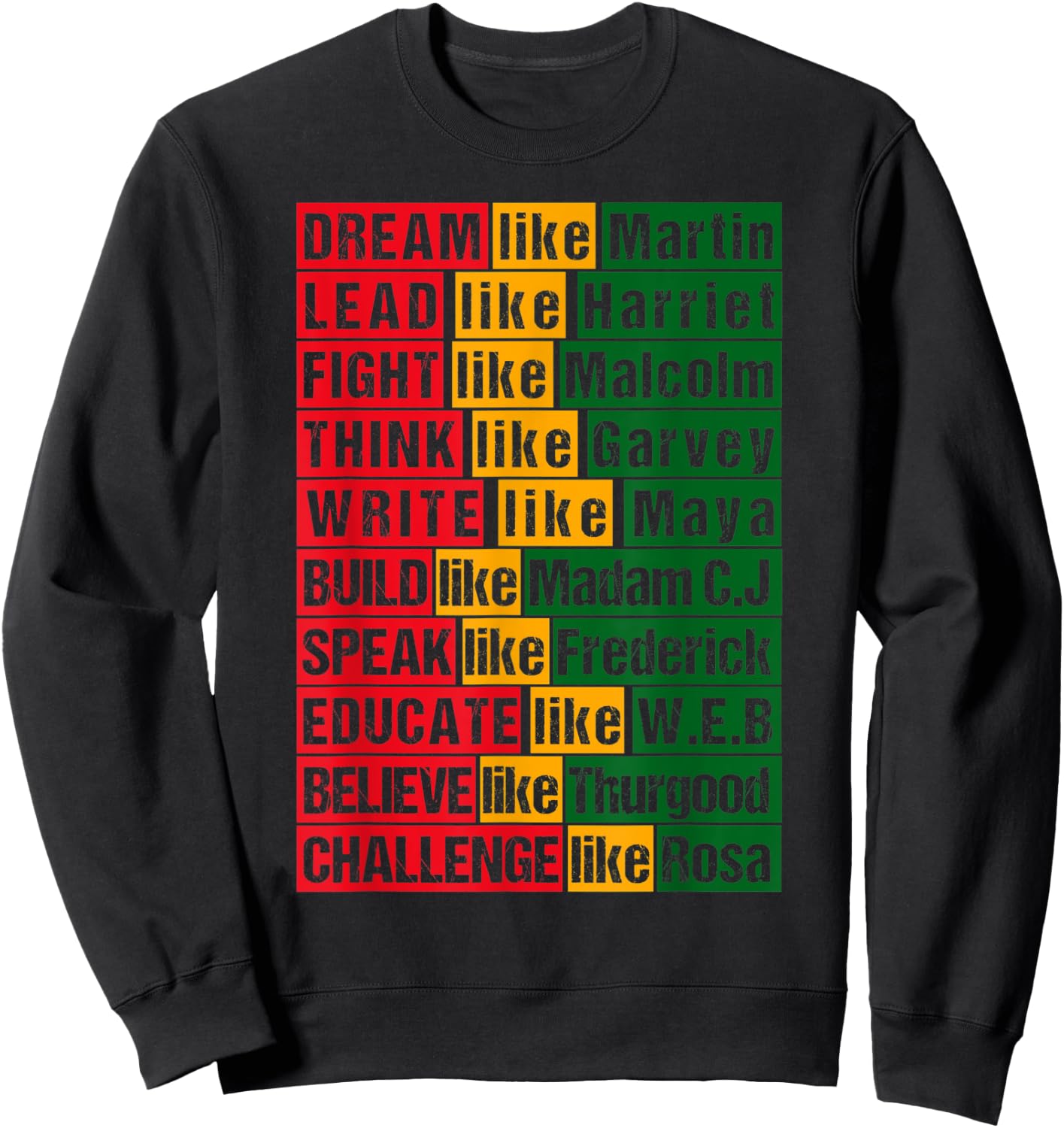 Black History Month African American Sweatshirt - Sweatshirt | Black