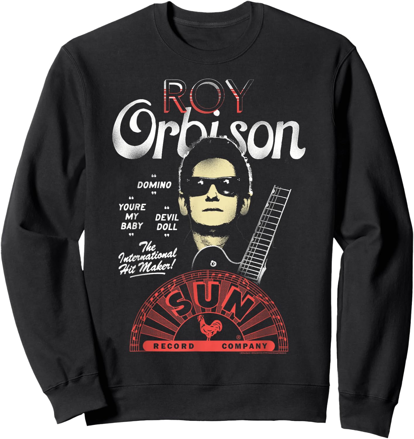 Sun Records X Roy Orbison International Hit Maker Sweatshirt - Sweatshirt | Black