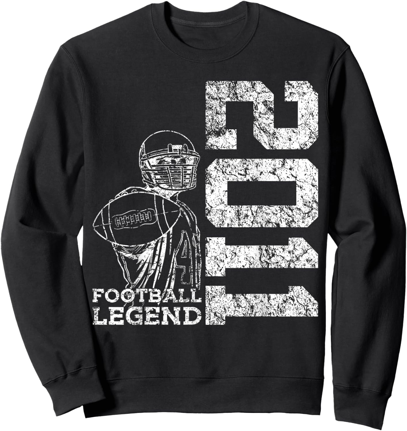 15 Years Football Legend 2011 15th Birthday Sweatshirt - Sweatshirt | Black