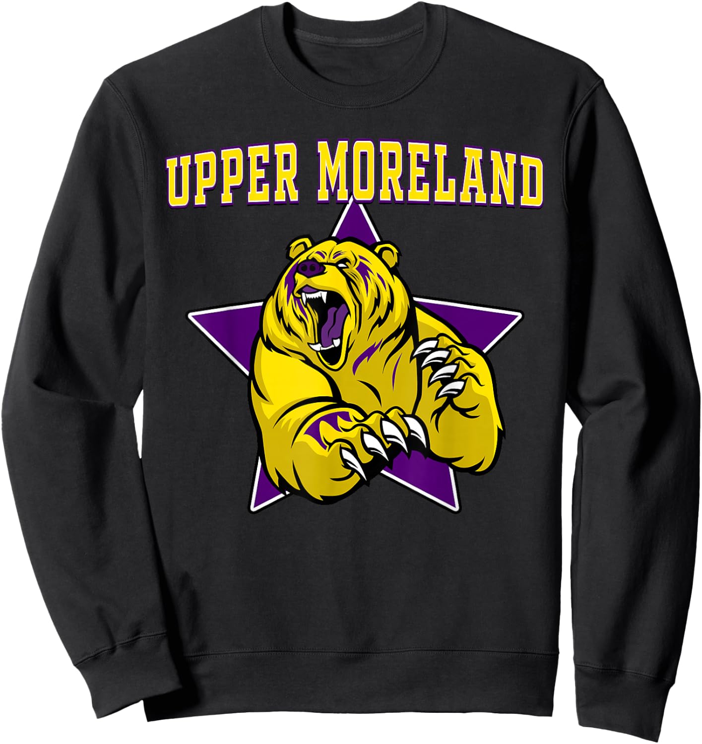 Upper Moreland Bears High School Team Spirit Sweatshirt - Sweatshirt | Black