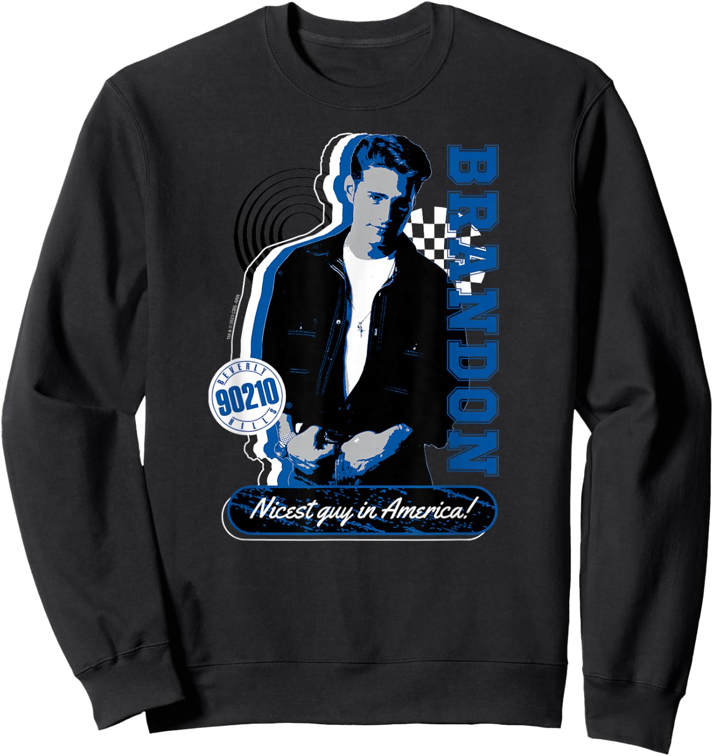 Beverly Hills 90210 - Brandon Nicest Guy In America Sweatshirt - Sweatshirt | Black