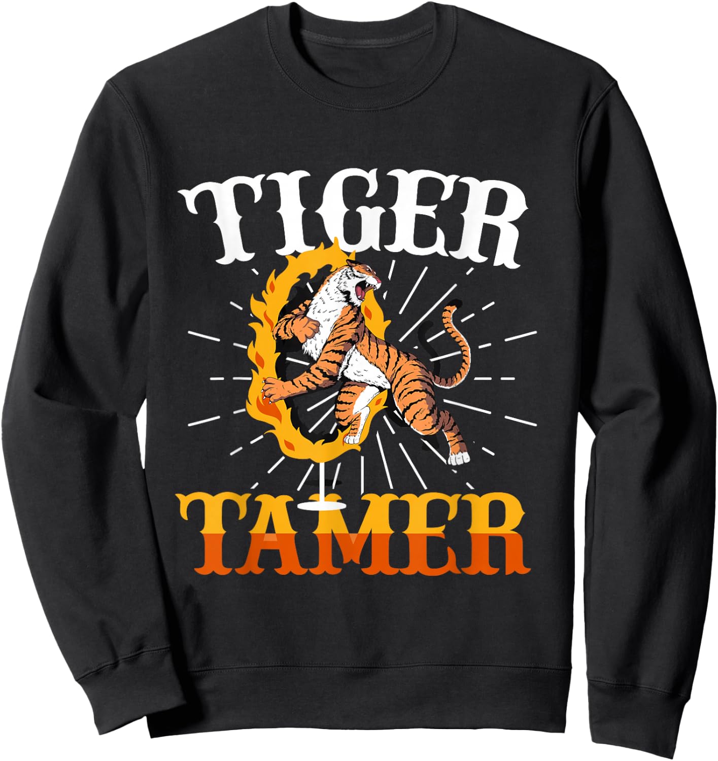 Tiger Dompter Circus Personnel Tiger Dompter Sweatshirt - Sweatshirt | Black
