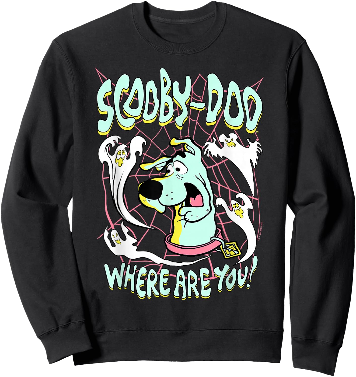 Scooby-Doo Spooky Ghosts Sweatshirt - Sweatshirt | Black