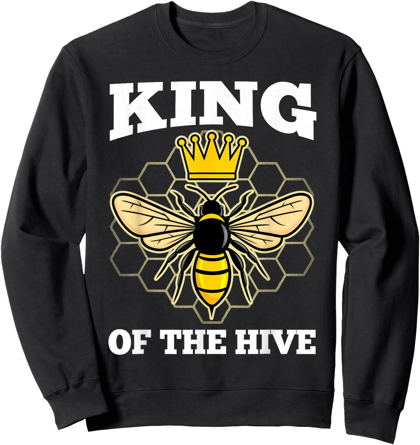 Beekeeper Dad Beekeeping Honeybee Beehive Bee Lover Sweatshirt - Sweatshirt | Black