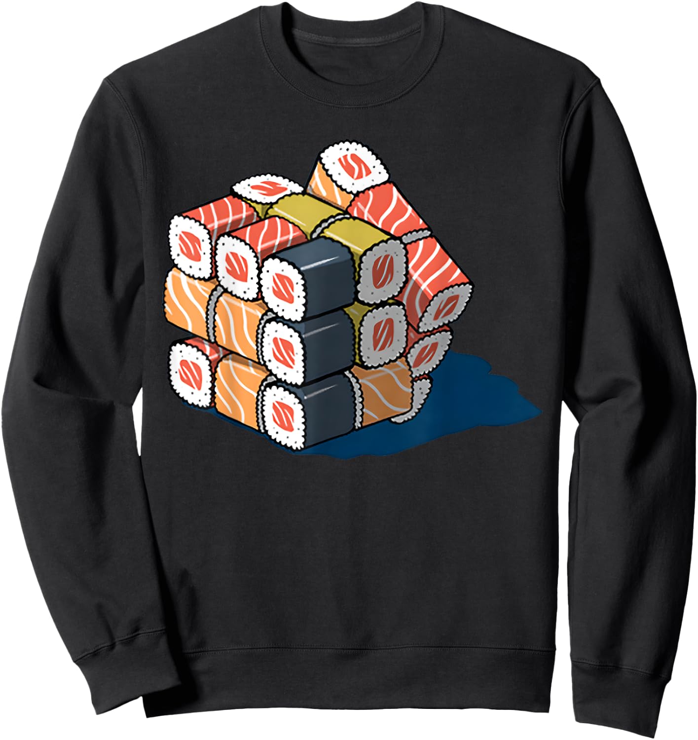 Sushi Cube Rubik Sweatshirt - Sweatshirt | Black