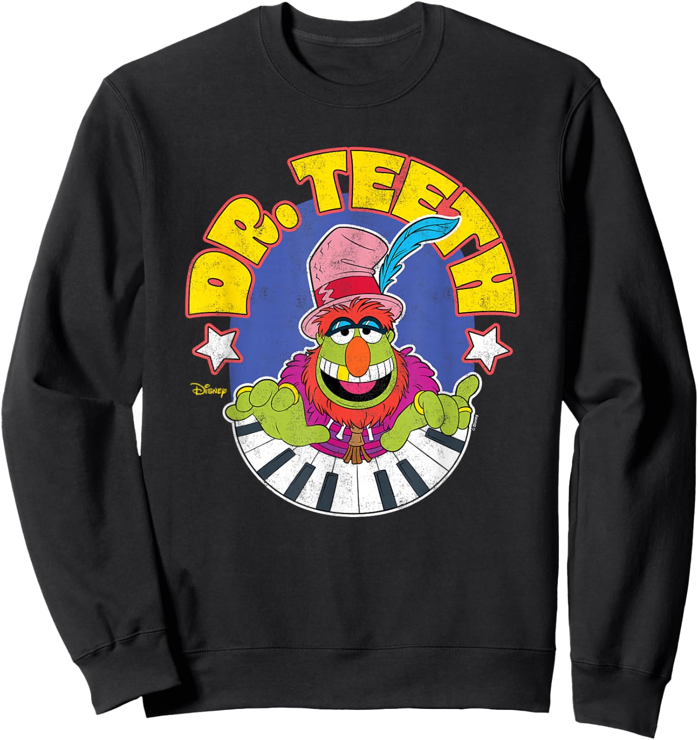 The Muppets - Electric Mayhem Dr. Teeth Sweatshirt - Sweatshirt | Black