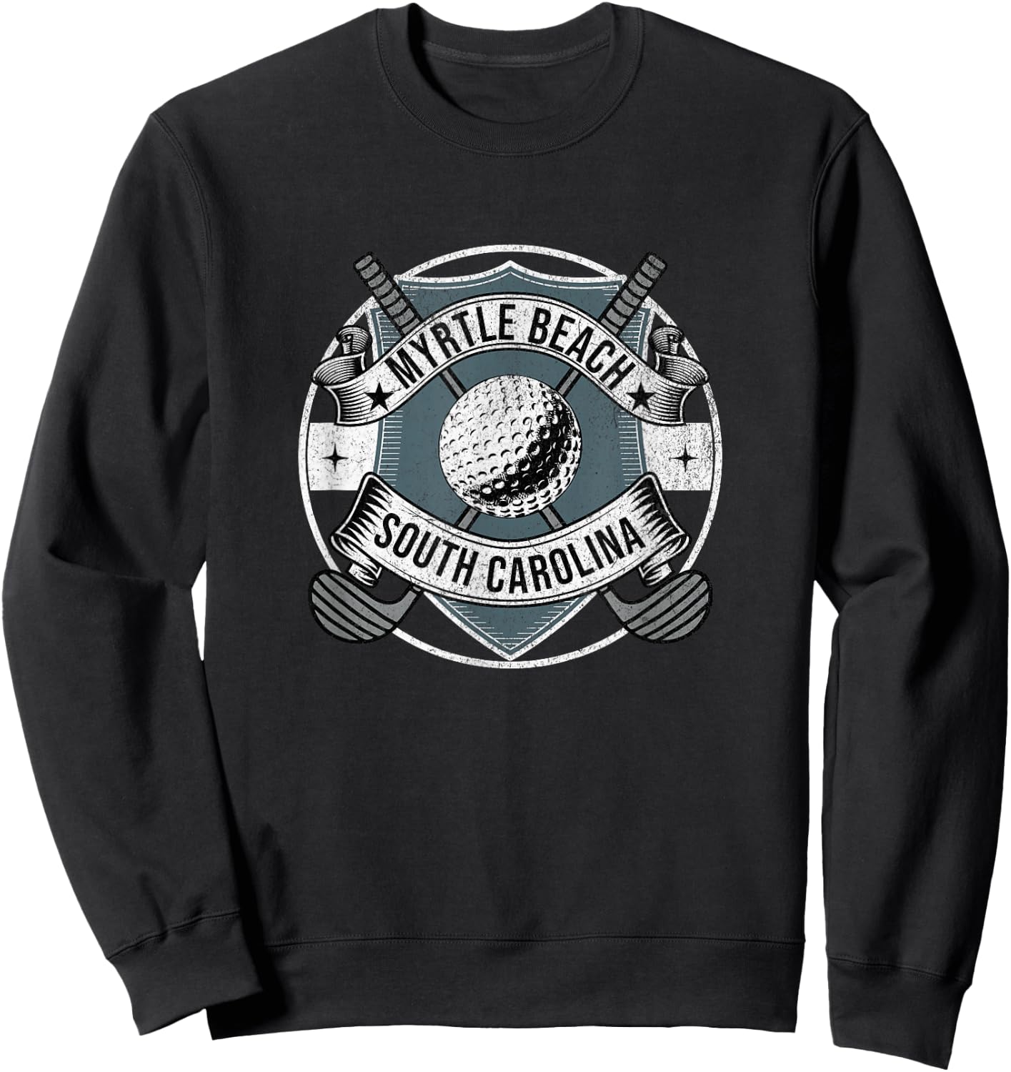 Myrtle Beach Golf Sweatshirt - Sweatshirt | Black
