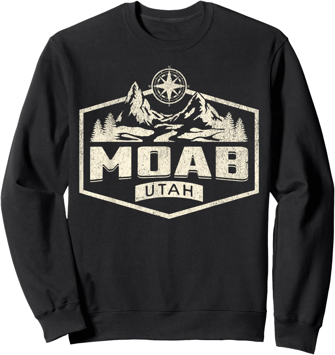 Moab Utah Sweatshirt - Sweatshirt | Black
