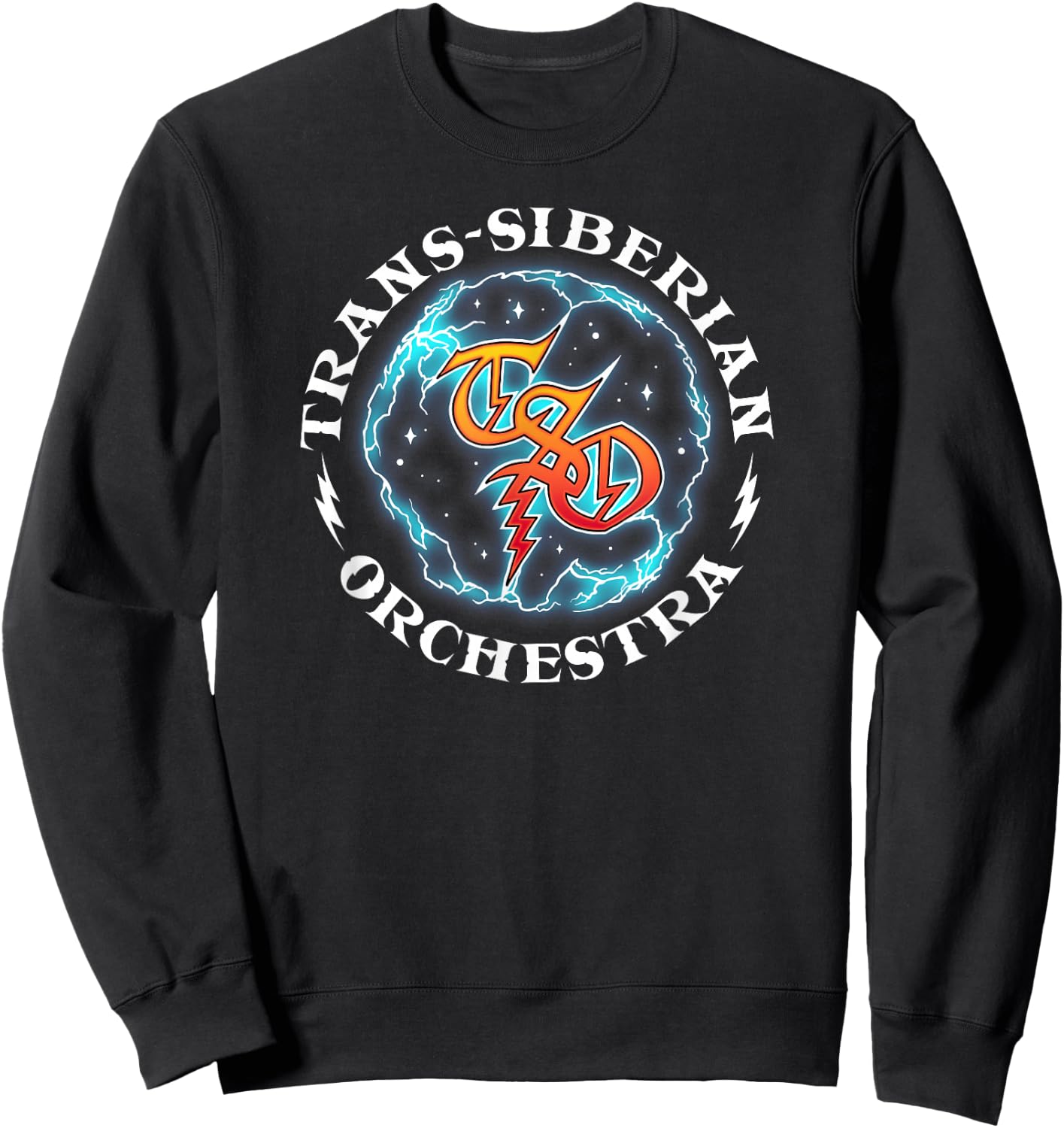 Trans-Siberian Orchestra – Lightning Logo Sweatshirt - Sweatshirt | Black
