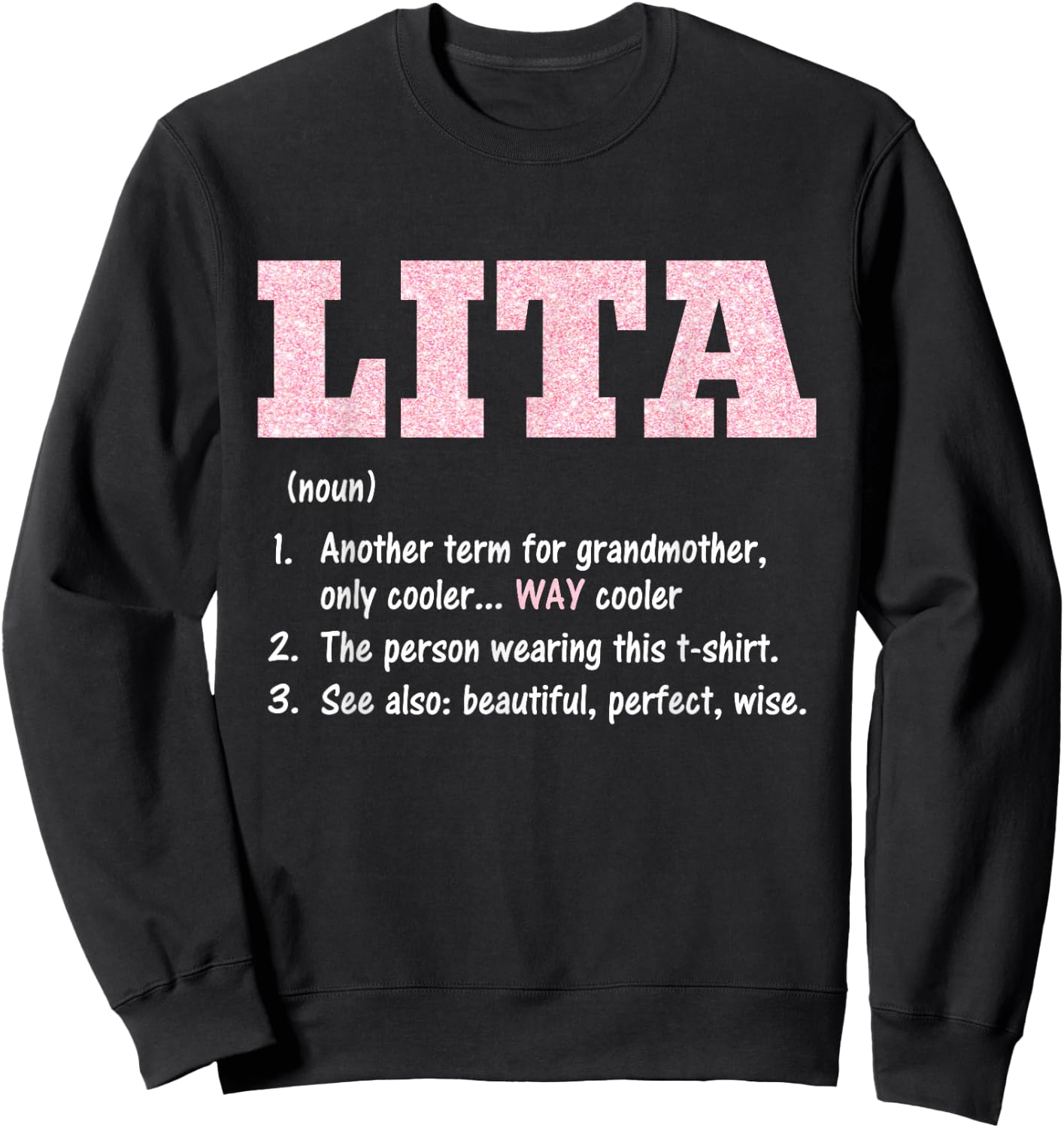 Lita Definition Sweatshirt - Sweatshirt | Black
