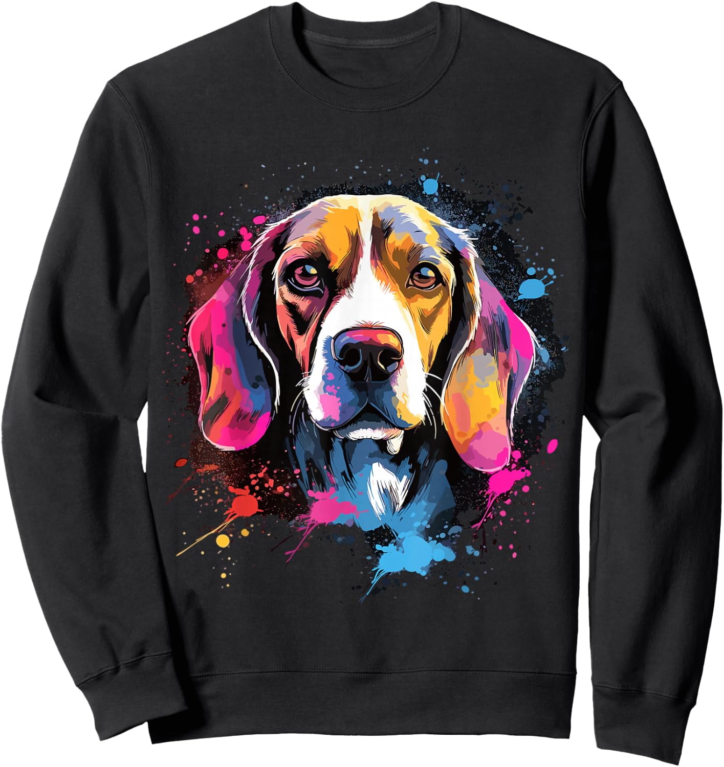 Beagle Dog Sweatshirt - Sweatshirt | Black