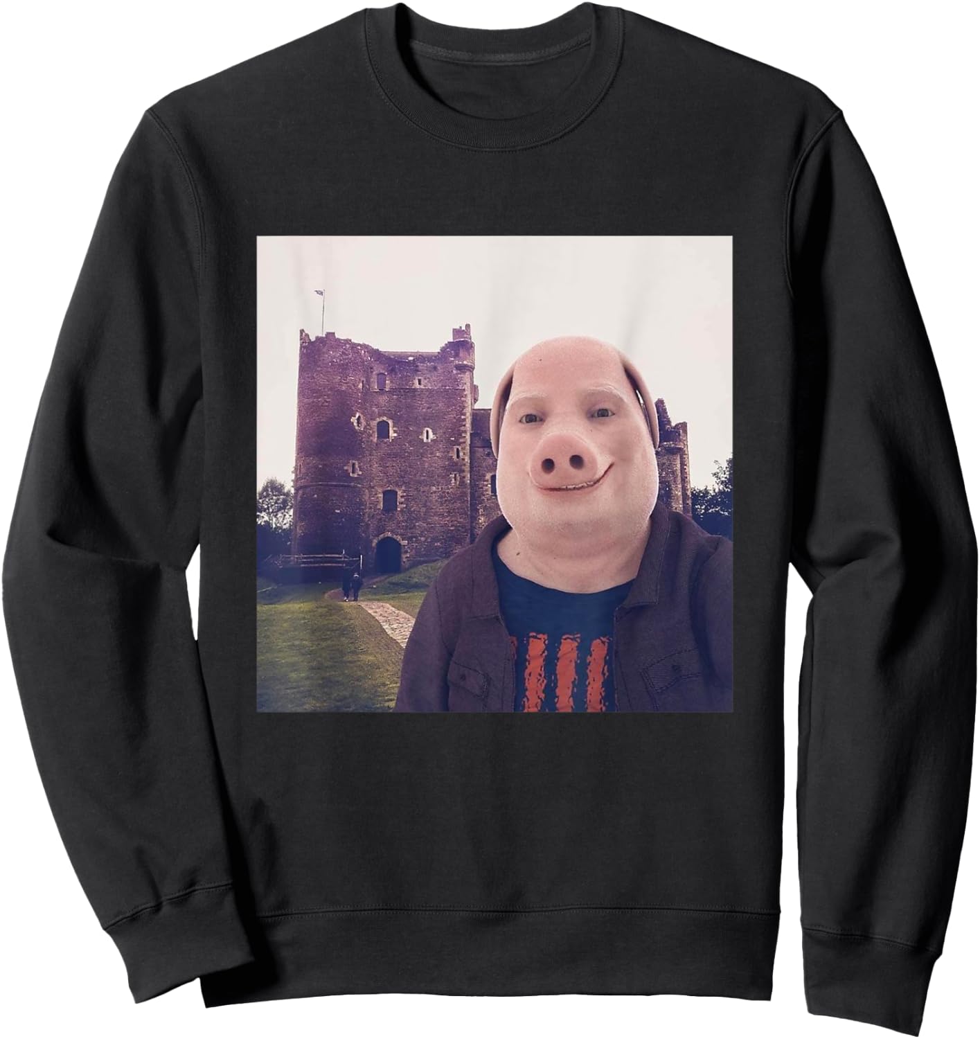 I Heart John Pork Funny Genz Meme Sweatshirt - Sweatshirt | Black