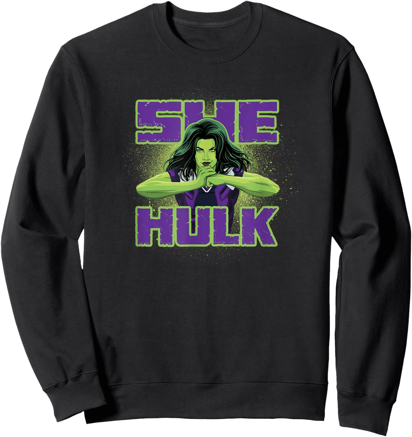 Marvel She-Hulk: Attorney at Law Power Pose Sweatshirt - Sweatshirt | Black