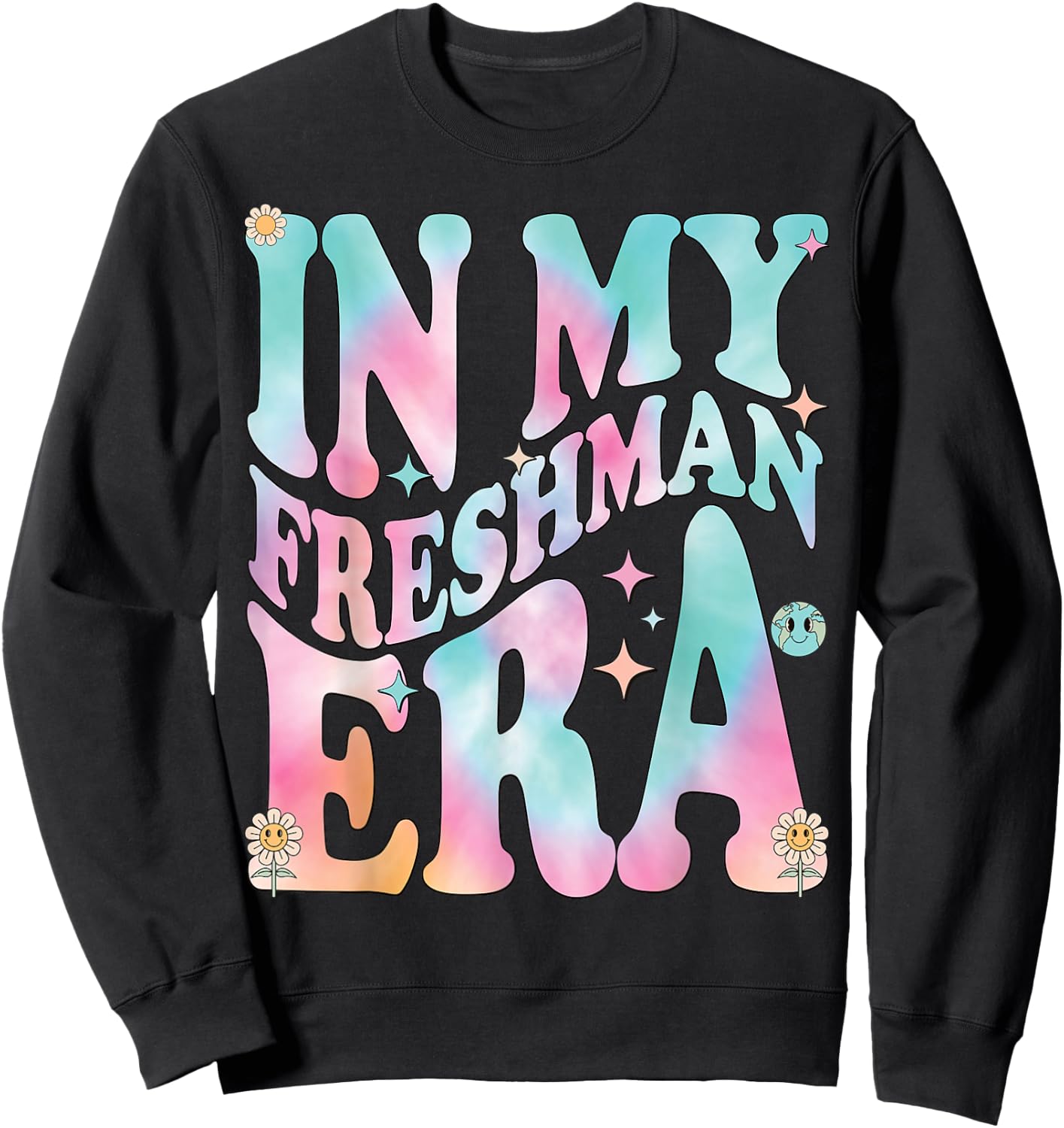 In My Freshman Era, Back To School Freshman Sweatshirt - Sweatshirt | Black