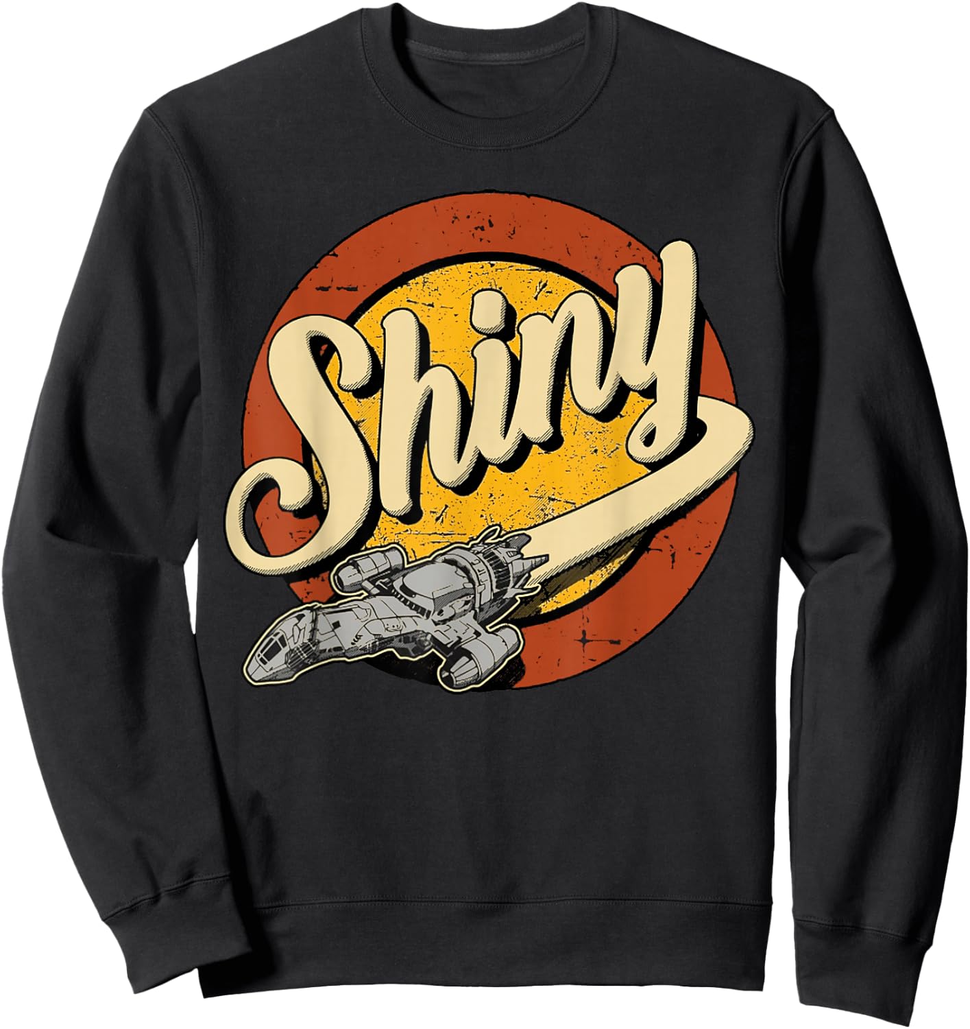 Vintage Shiny Since 2002 Firefly Serenity Sweatshirt - Sweatshirt | Black