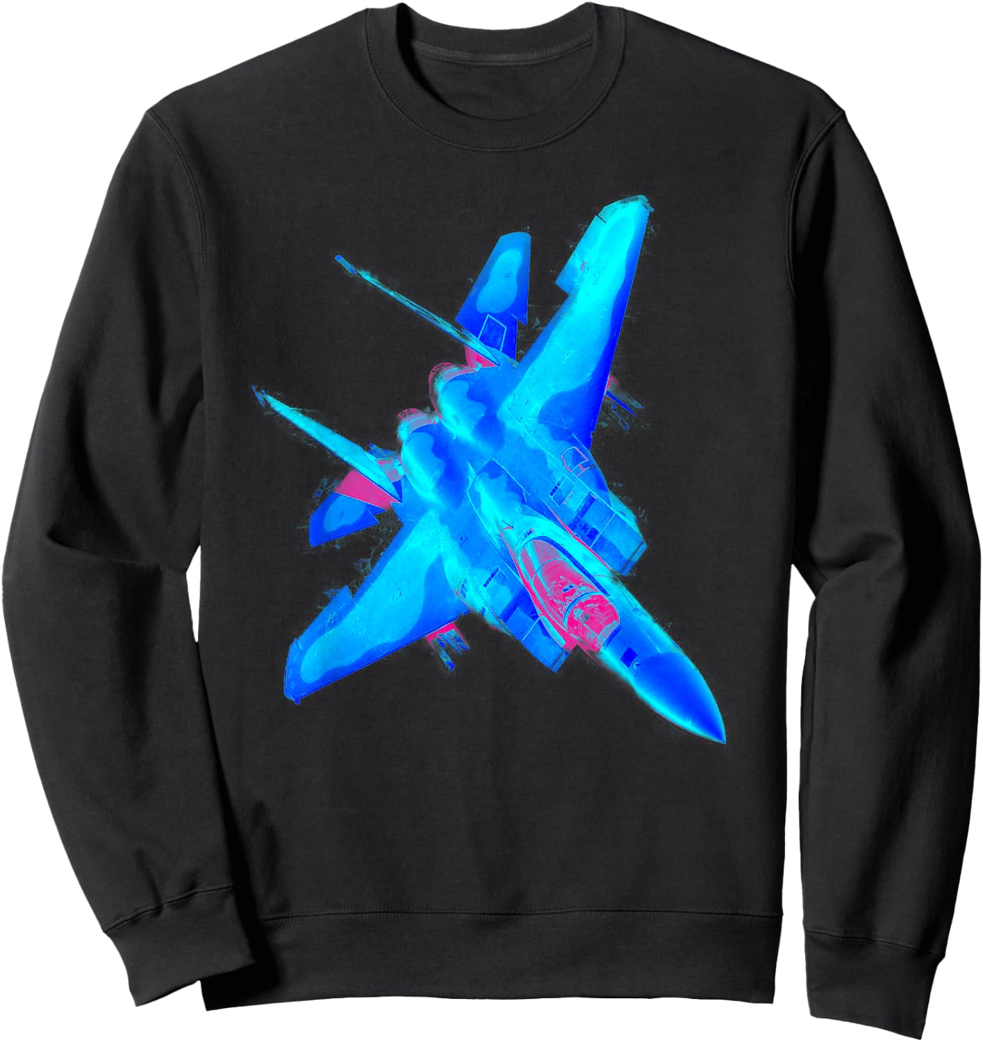 Military's Jet Fighters Aircraft Plane F22 Raptor Sweatshirt - Sweatshirt | Black