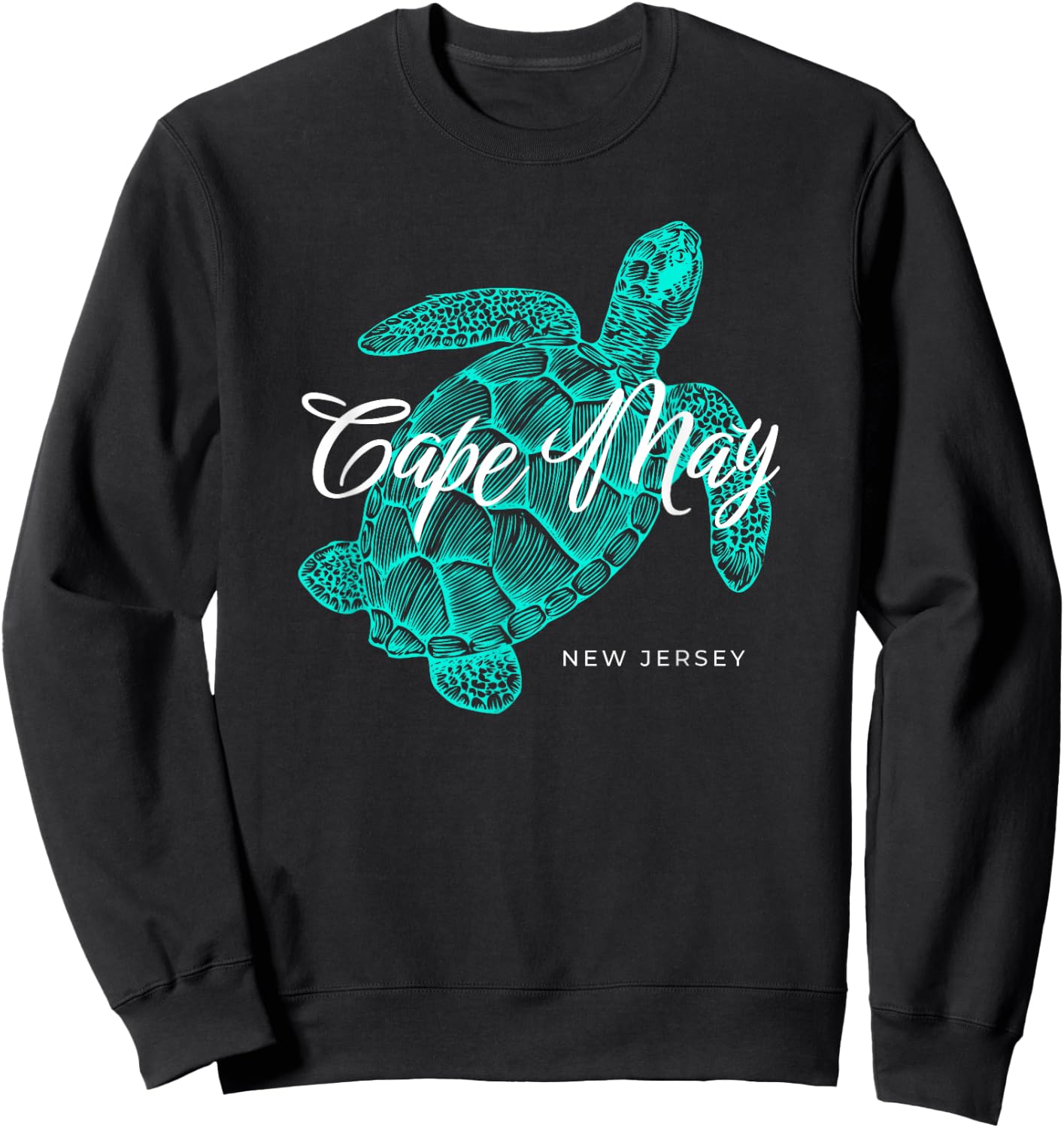 Cape May New Jersey Sweatshirt - Sweatshirt | Black
