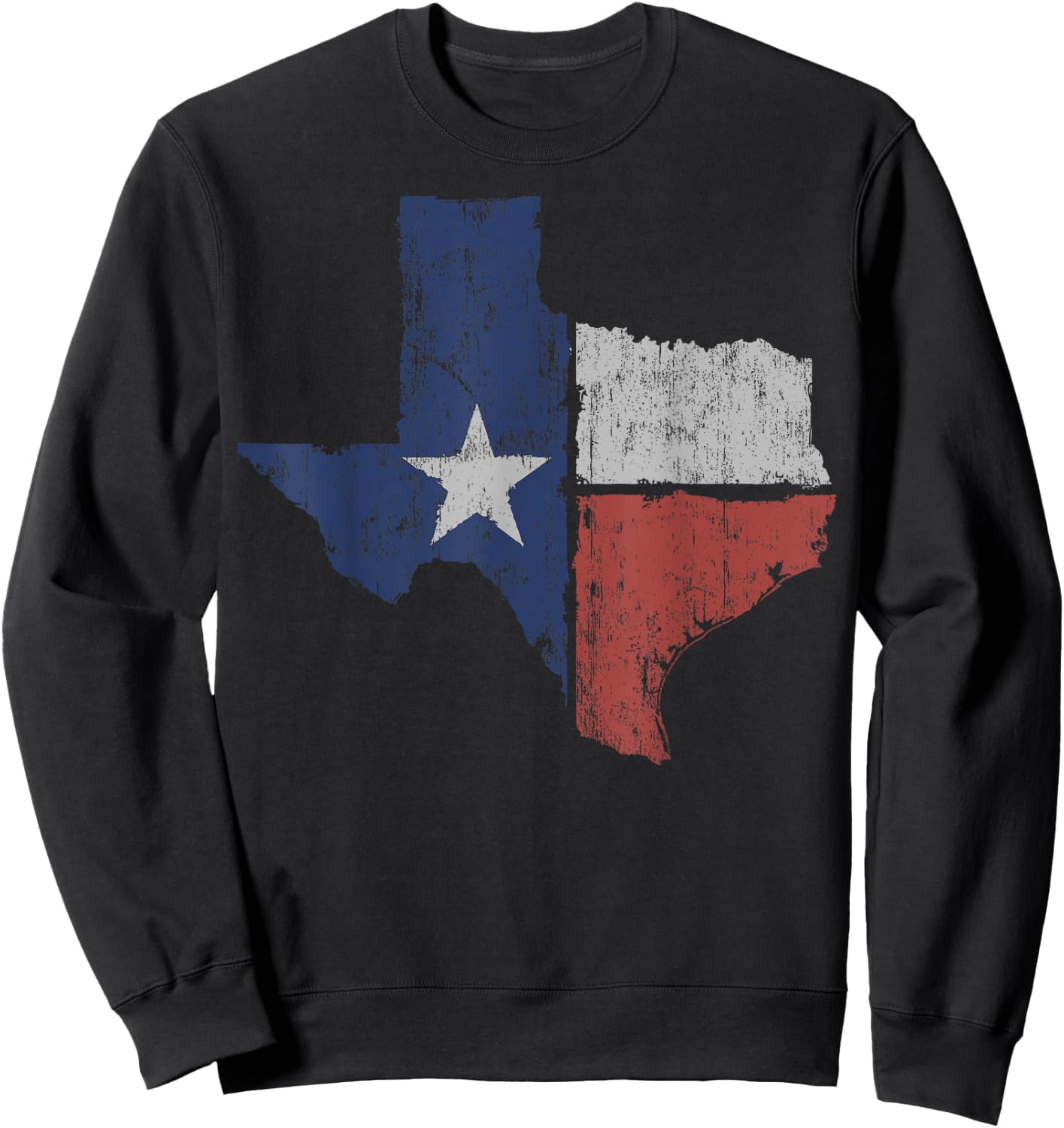 Texas Lone Star State Cowboy Culture State Howdy Longhorn Sweatshirt - Sweatshirt | Black