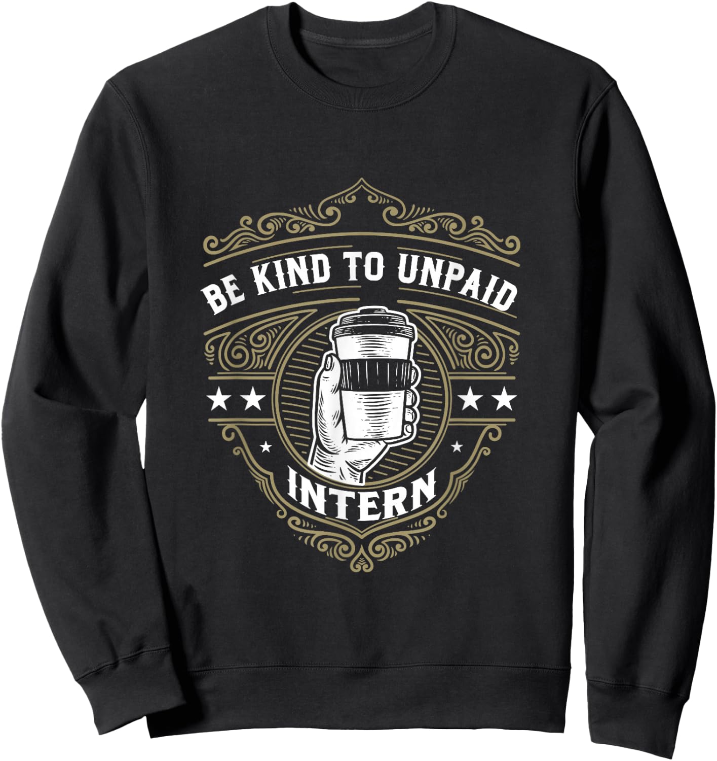 Unbezahltes Praktikum Praktikant Praktikantin Trainee Sweatshirt - Sweatshirt | Black