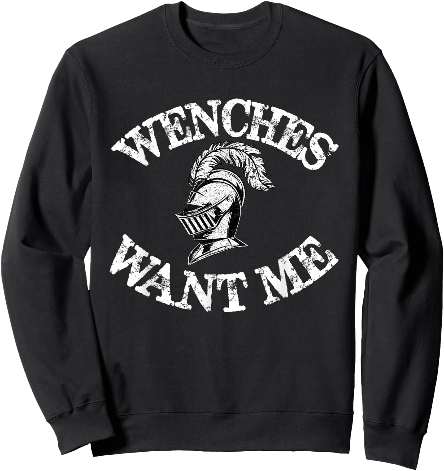 Ren Fair - Wenches Want Me Sweatshirt - Sweatshirt | Black