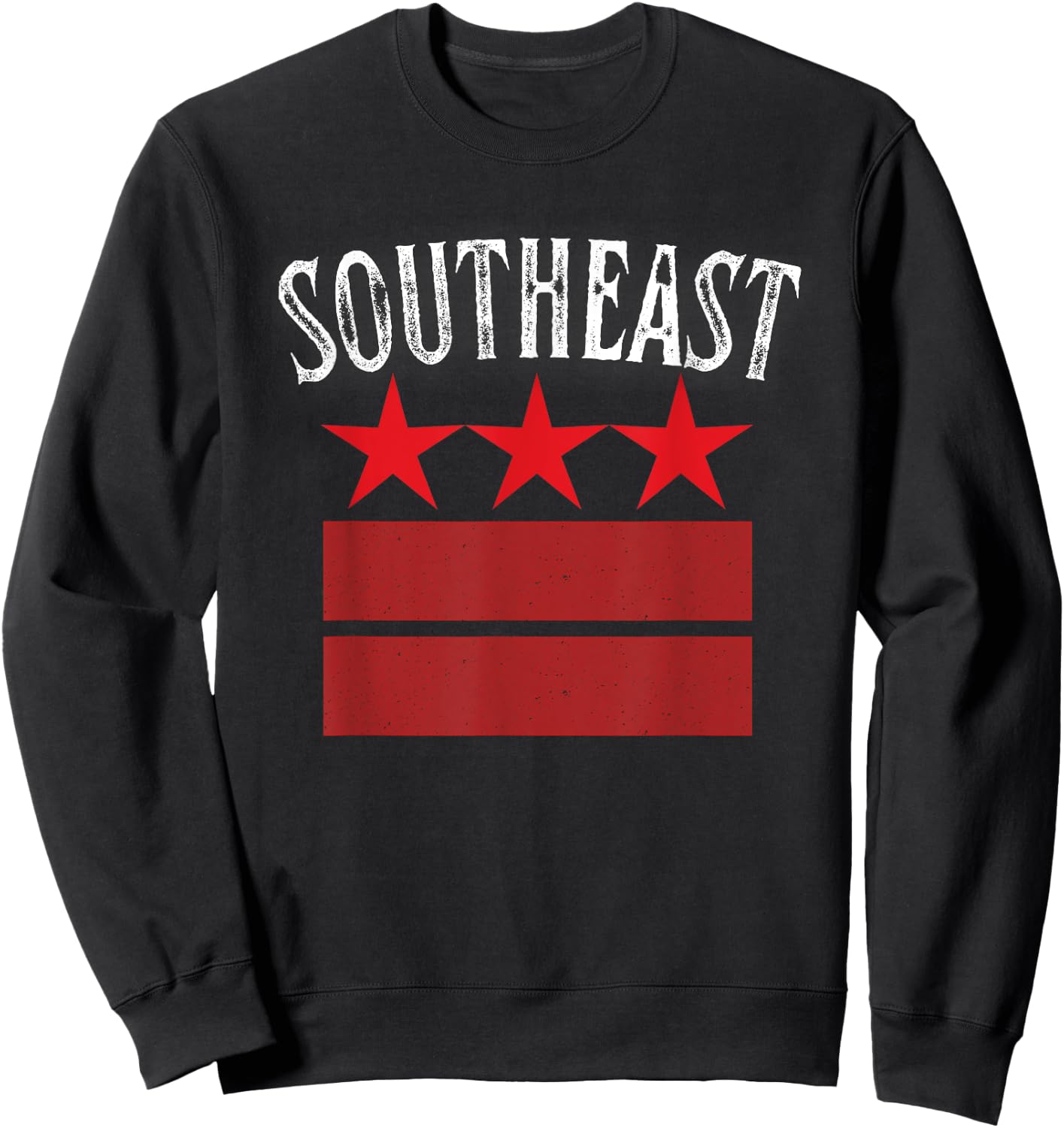 DC Culture Dont Mute DC Gentrification GoGo Music Eagle Sweatshirt - Sweatshirt | Black