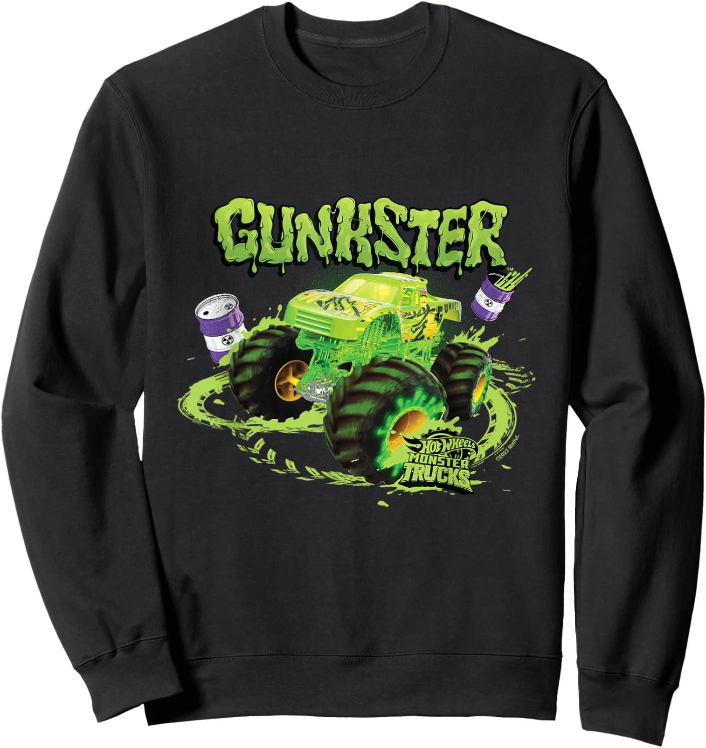 Hot Wheels - Gunkster Sweatshirt - Sweatshirt | Black