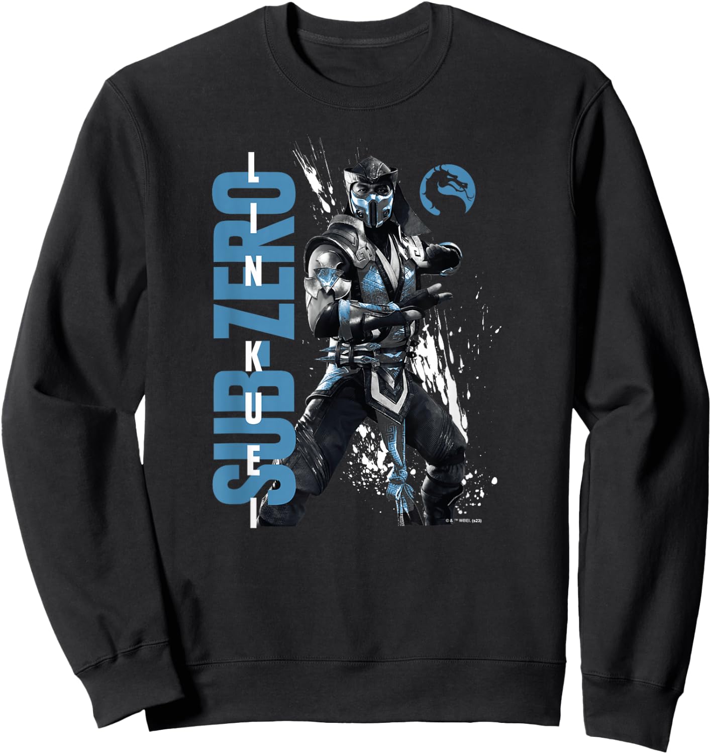 Mortal Kombat - Sub Zero Lin Kuei Sweatshirt - Sweatshirt | Black