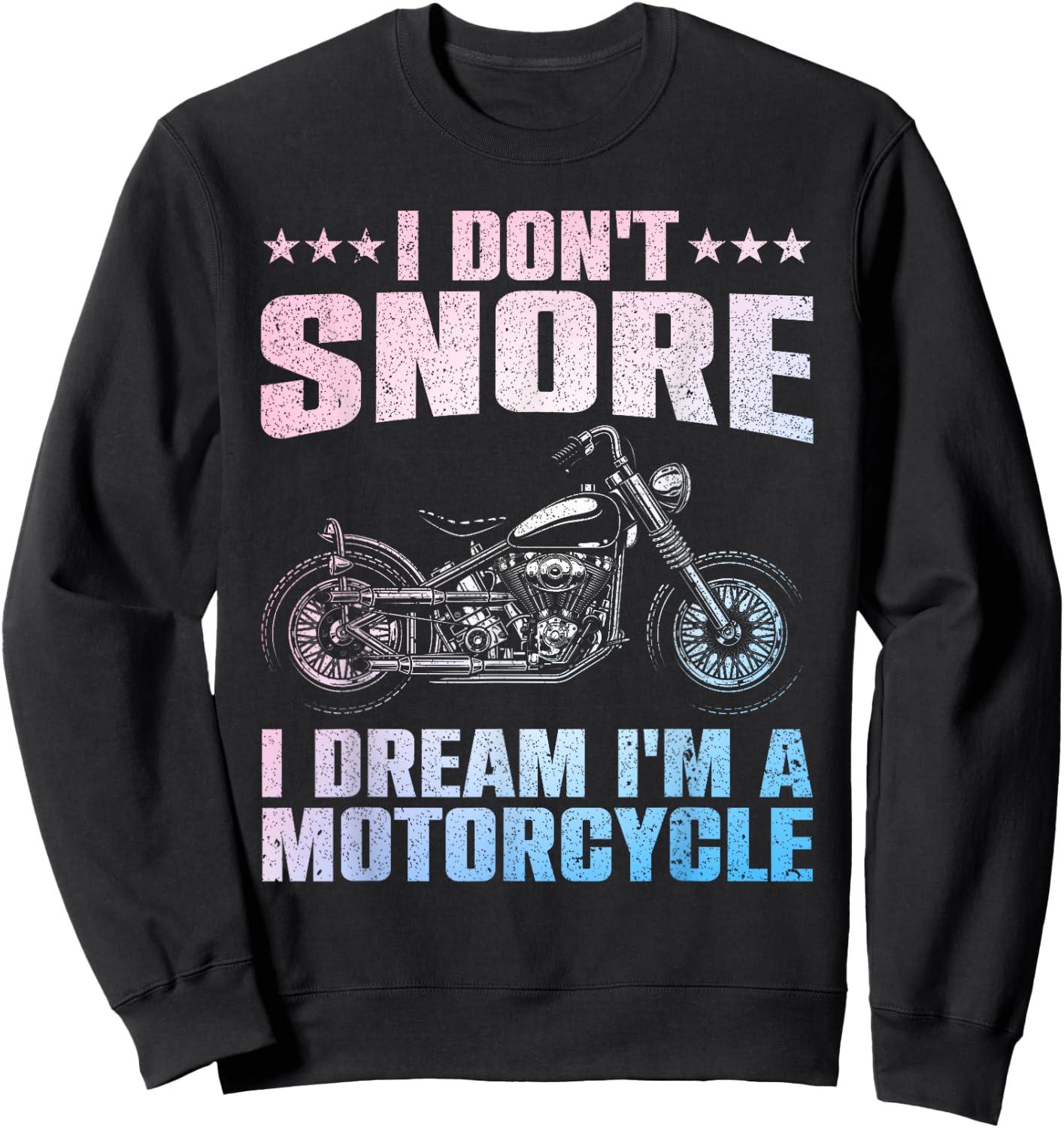 Funny Motorcycle Design Women Motorcycle Rider Lover Sweatshirt - Sweatshirt | Black