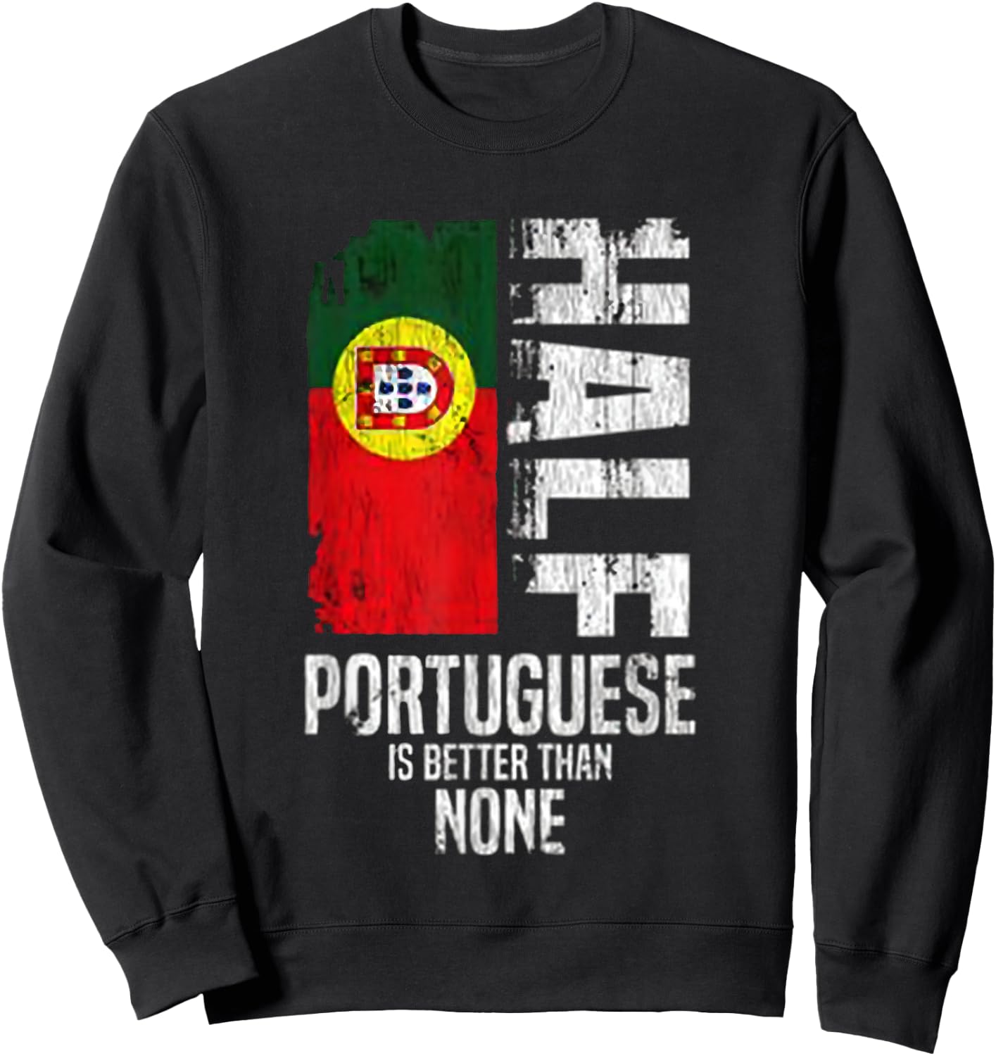Portugal , Portuguese Clothes, Portugal Shirts Women Sweatshirt - Sweatshirt | Black