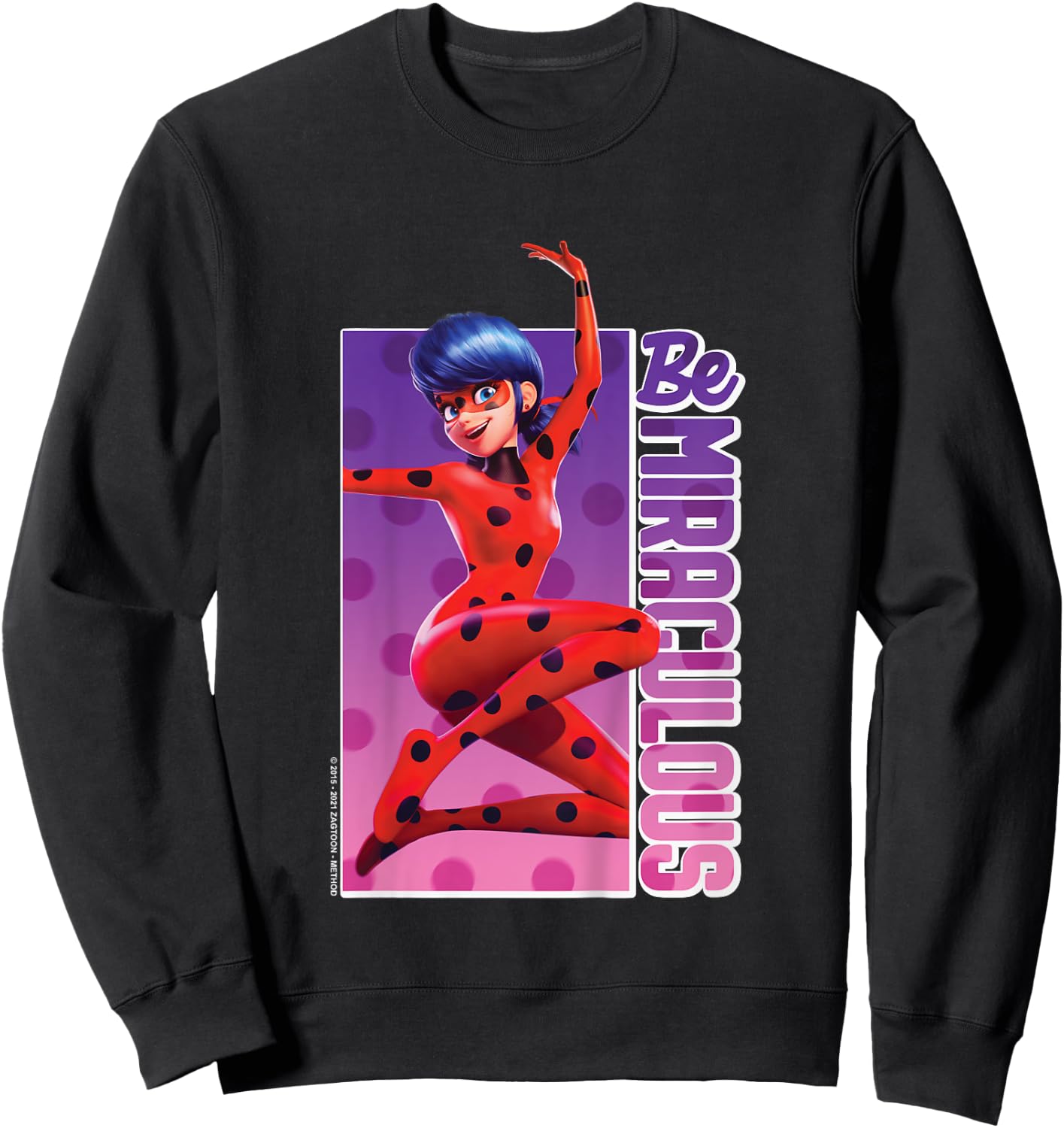 Miraculous Lady Bug - Be Miraculous Sweatshirt - Sweatshirt | Black