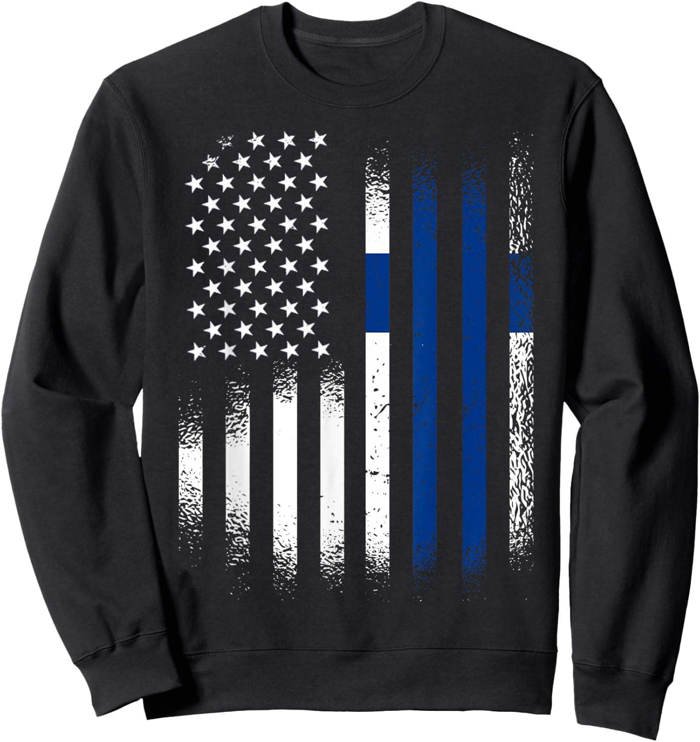 Finnish American Heritage Month Finland Patriot Grown Sweatshirt - Sweatshirt | Black