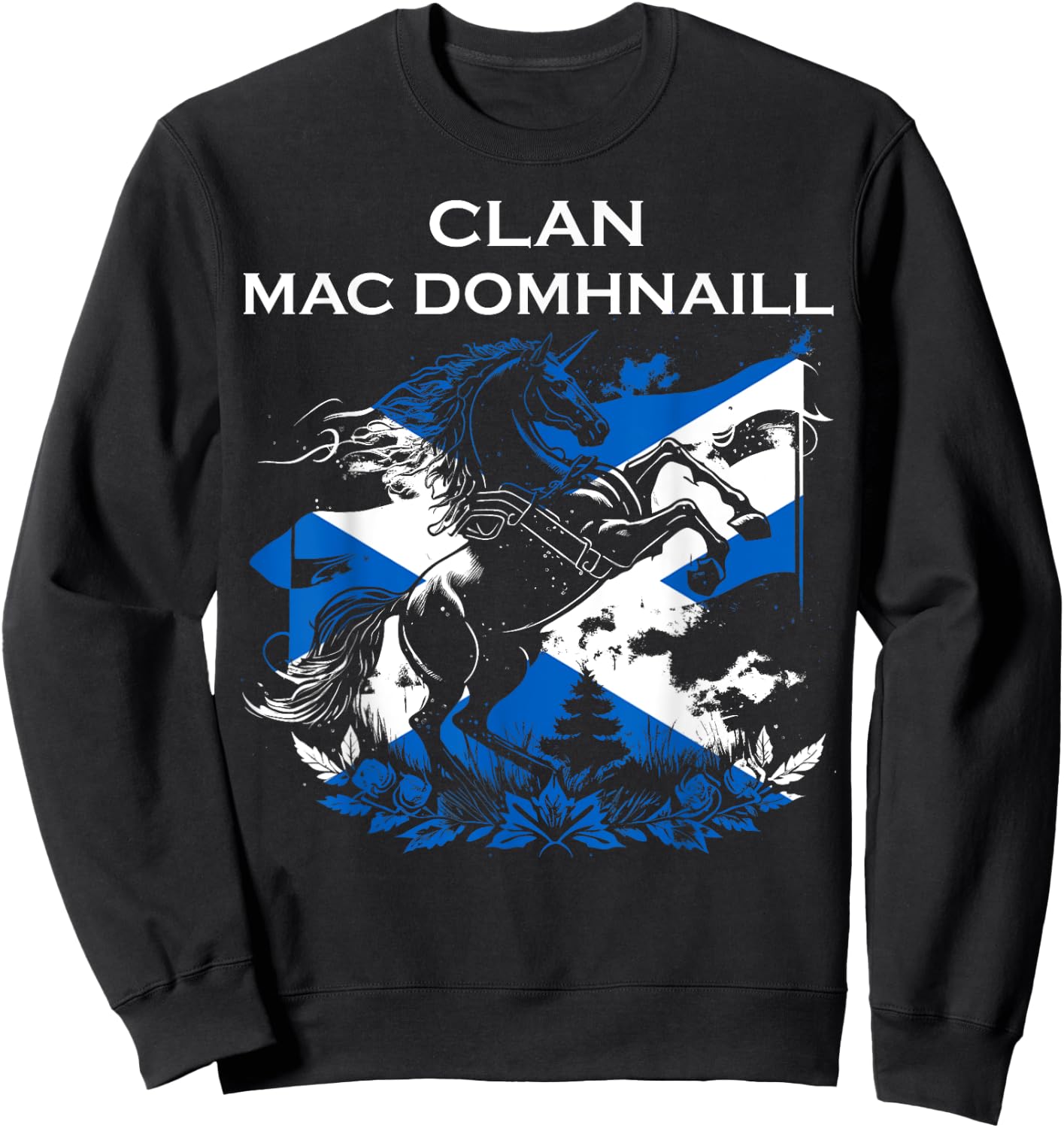Mac Domhnaill Clan Family Last Name Scotland Scottish Sweatshirt - Sweatshirt | Black