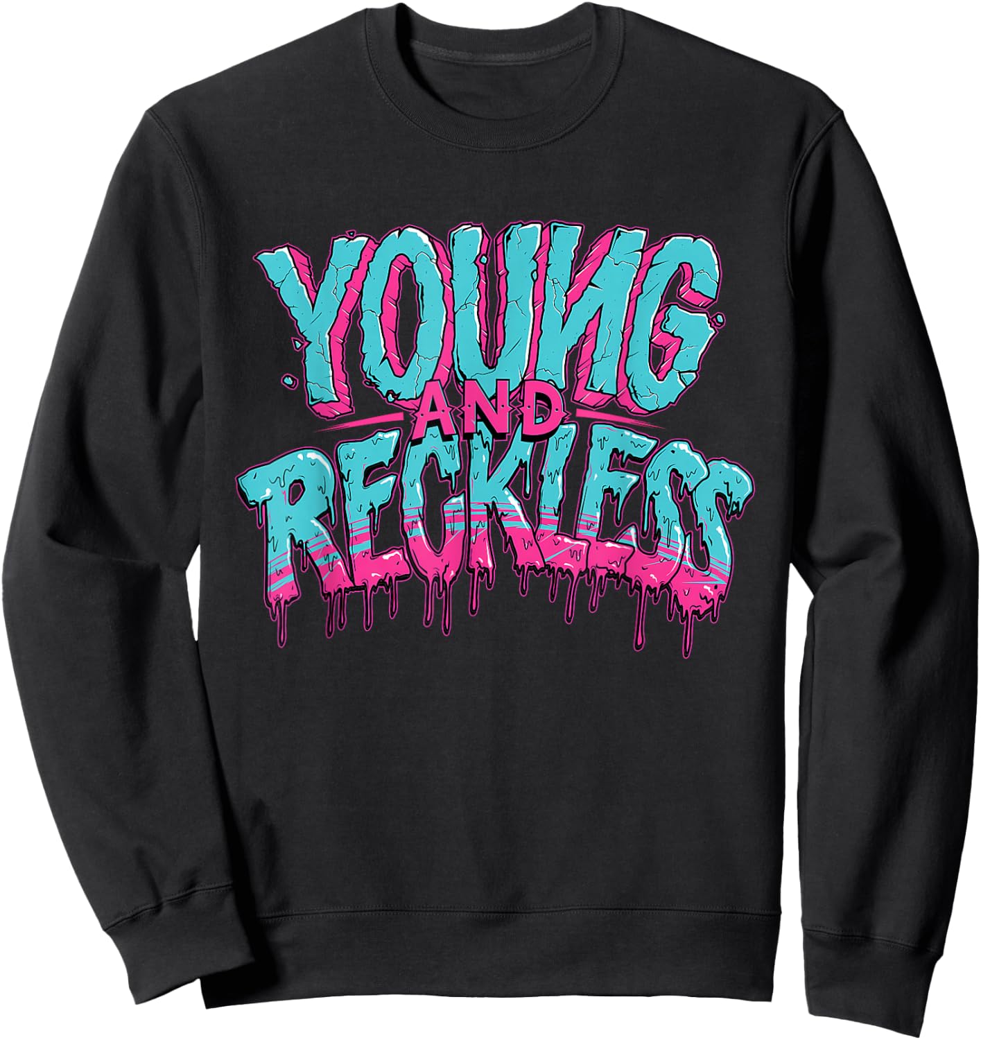 Young And Reckless Apparel Sweatshirt - Sweatshirt | Black