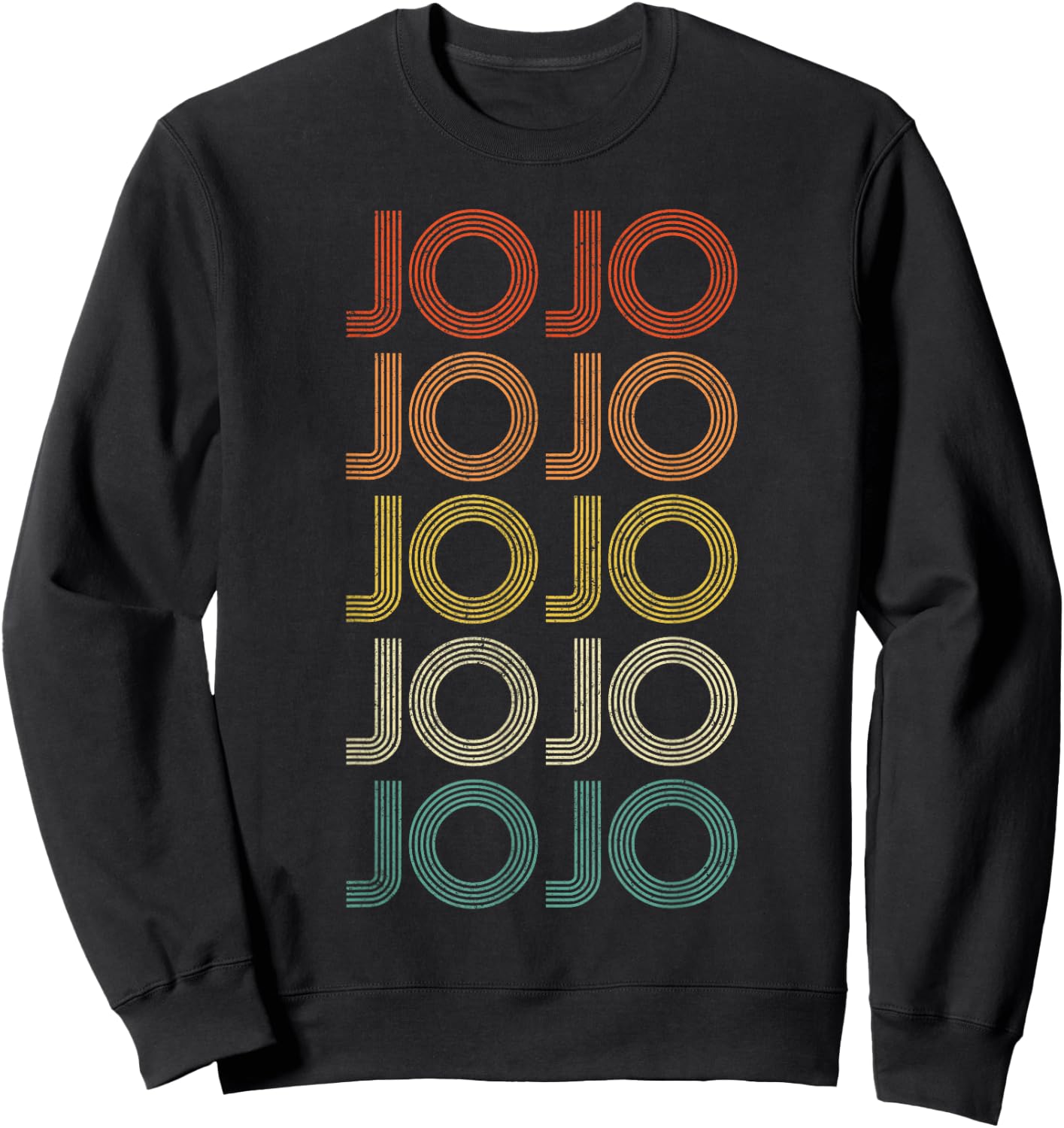 Jojo Concert Jersey Hat Gifts -Adults, -Kids Black Cotton 100% Retro Sweatshirt - Sweatshirt | Black