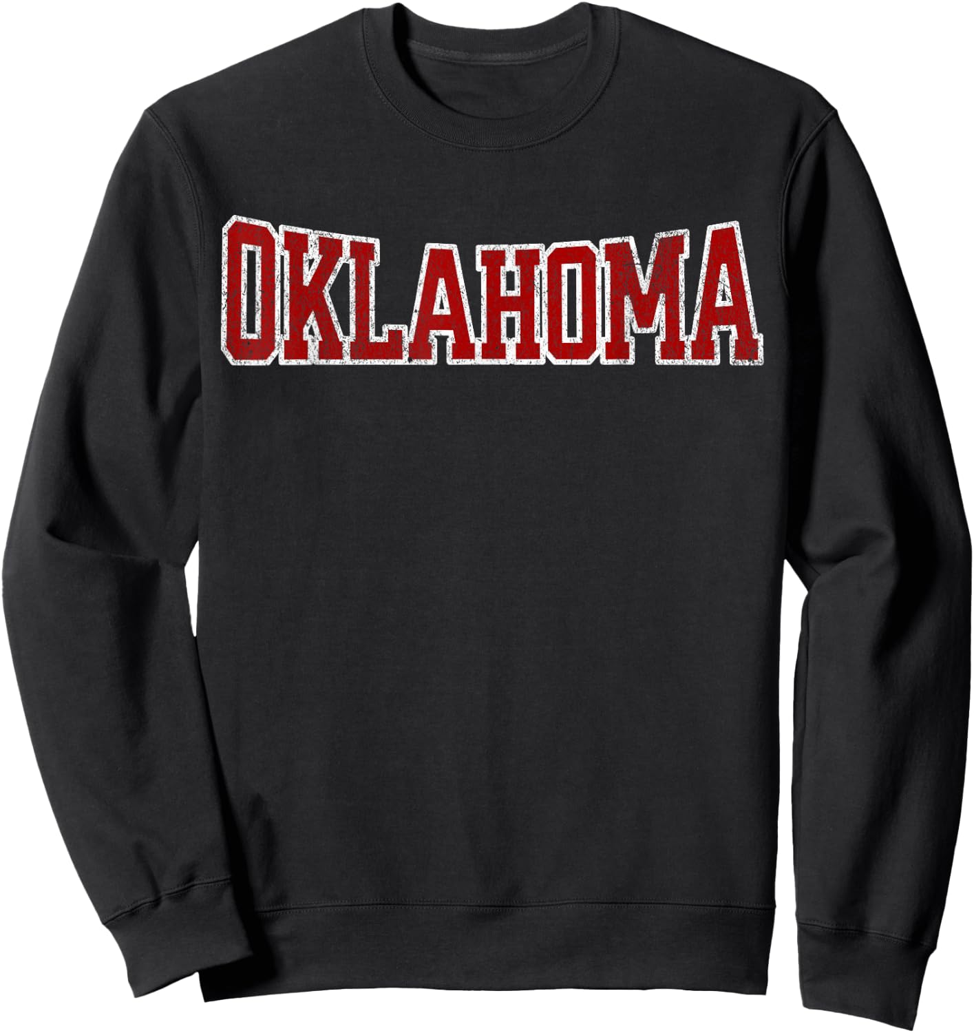 Oklahoma city vintage Sweatshirt - Sweatshirt | Black