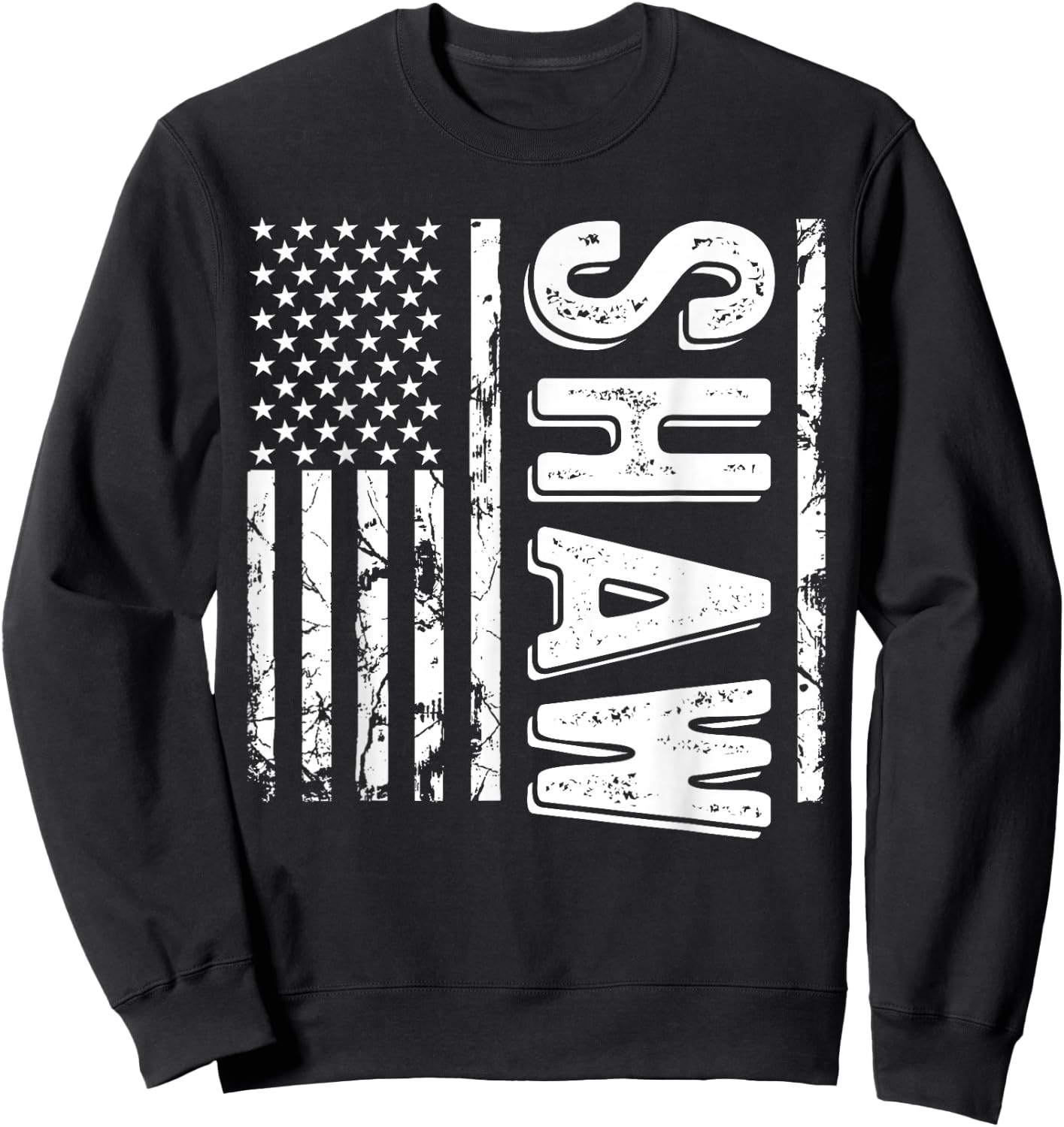 Shaw Last Name Funny Surname Team Shaw Family Sweatshirt - Sweatshirt | Black
