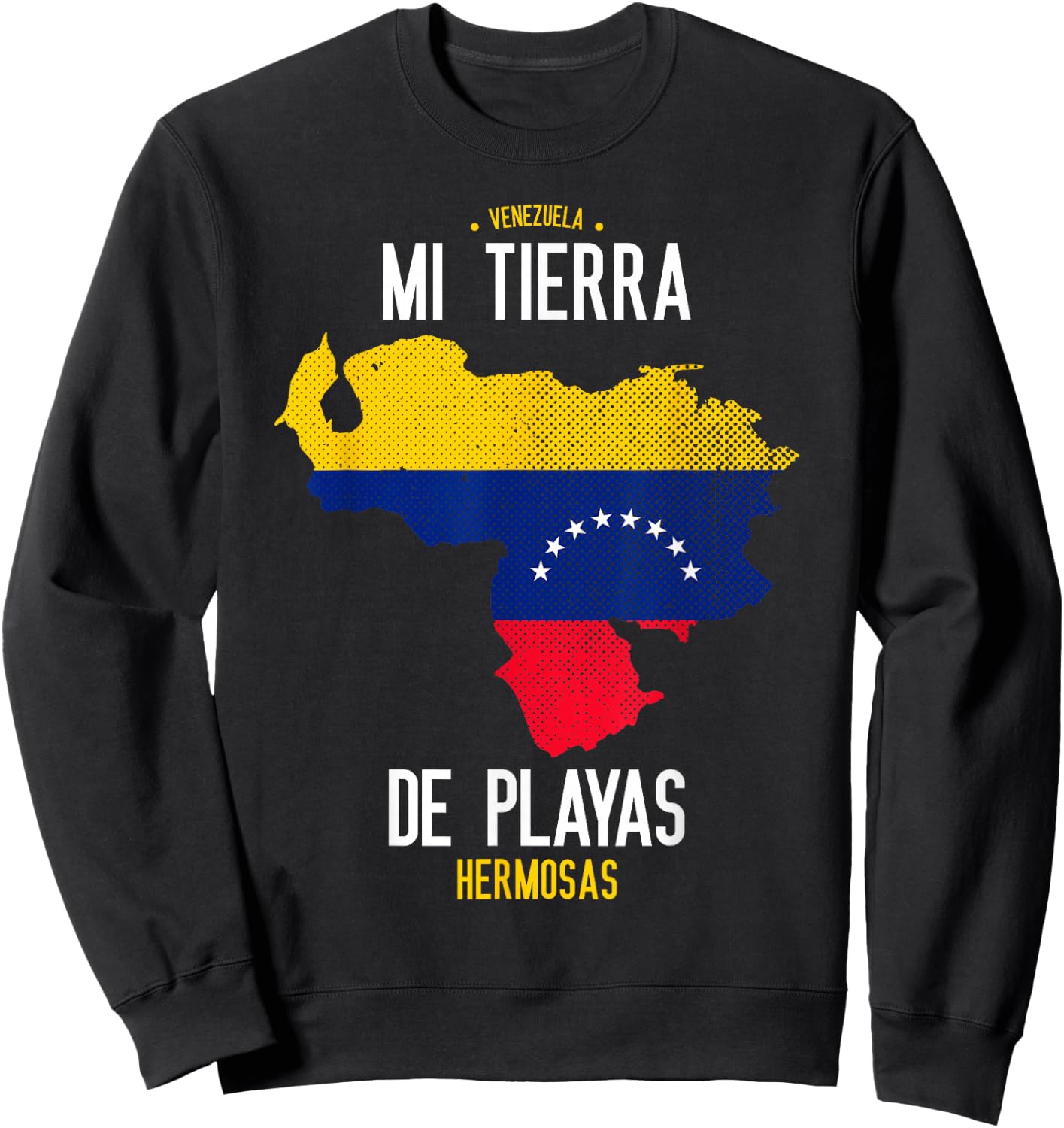 Venezuelan Flag Gifts & Retro Venezuela Sweatshirt - Sweatshirt | Black