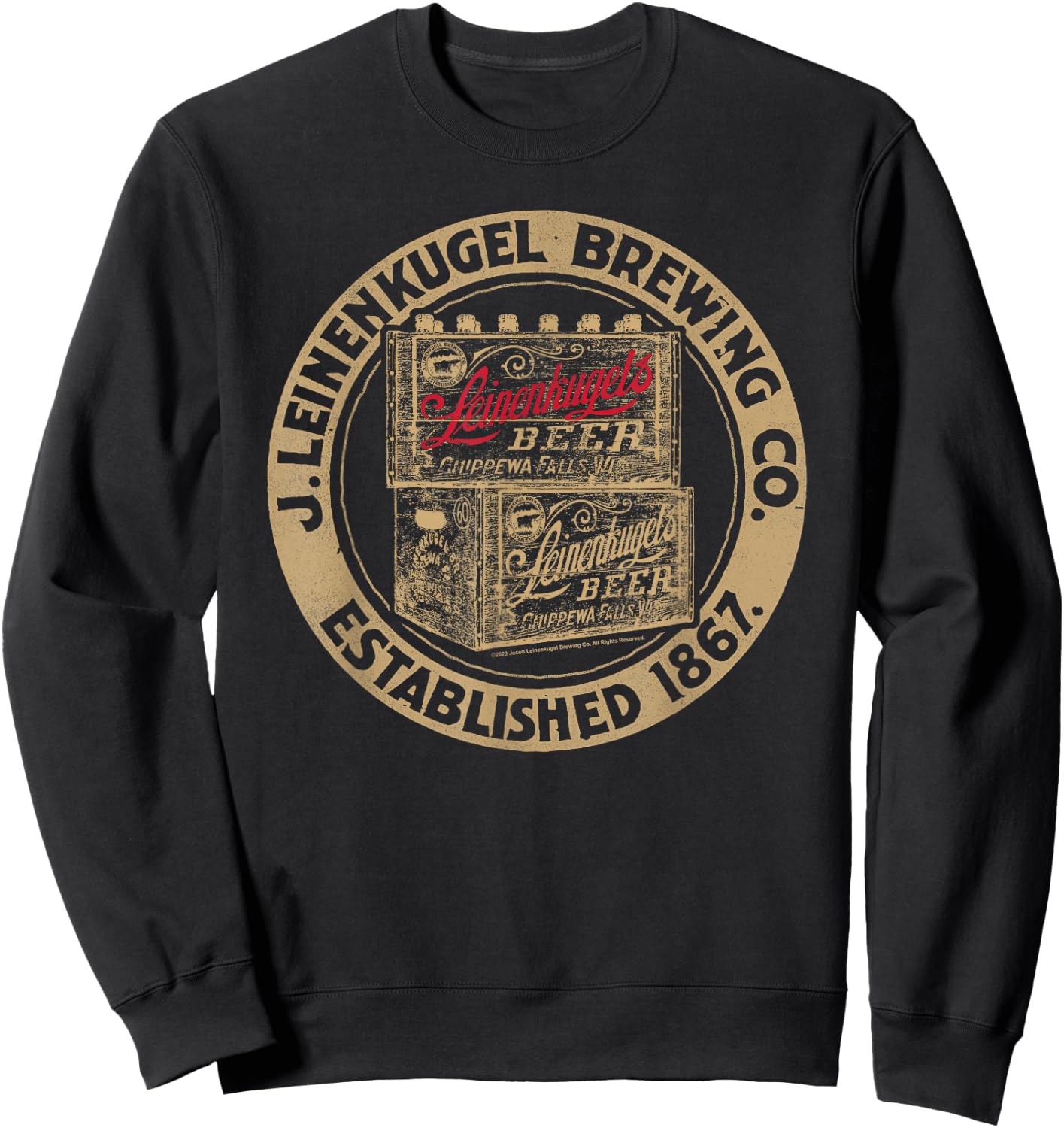Leinenkugels - Beer Case Sweatshirt - Sweatshirt | Black