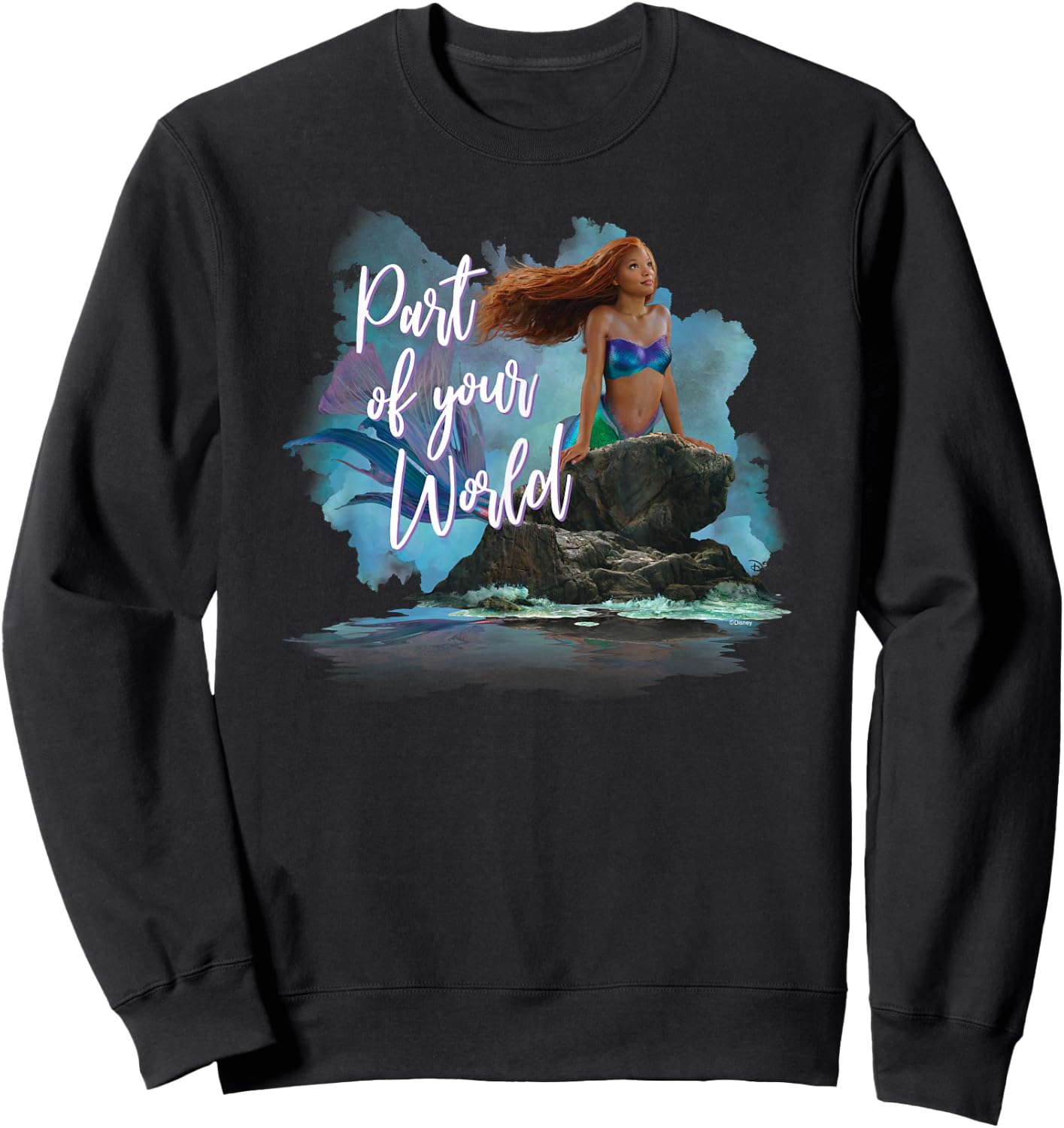 Little Mermaid - Part Of Your World Sweatshirt - Sweatshirt | Black