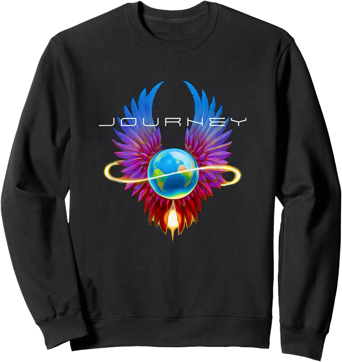 Journey Infinity Wings Sweatshirt - Sweatshirt | Black