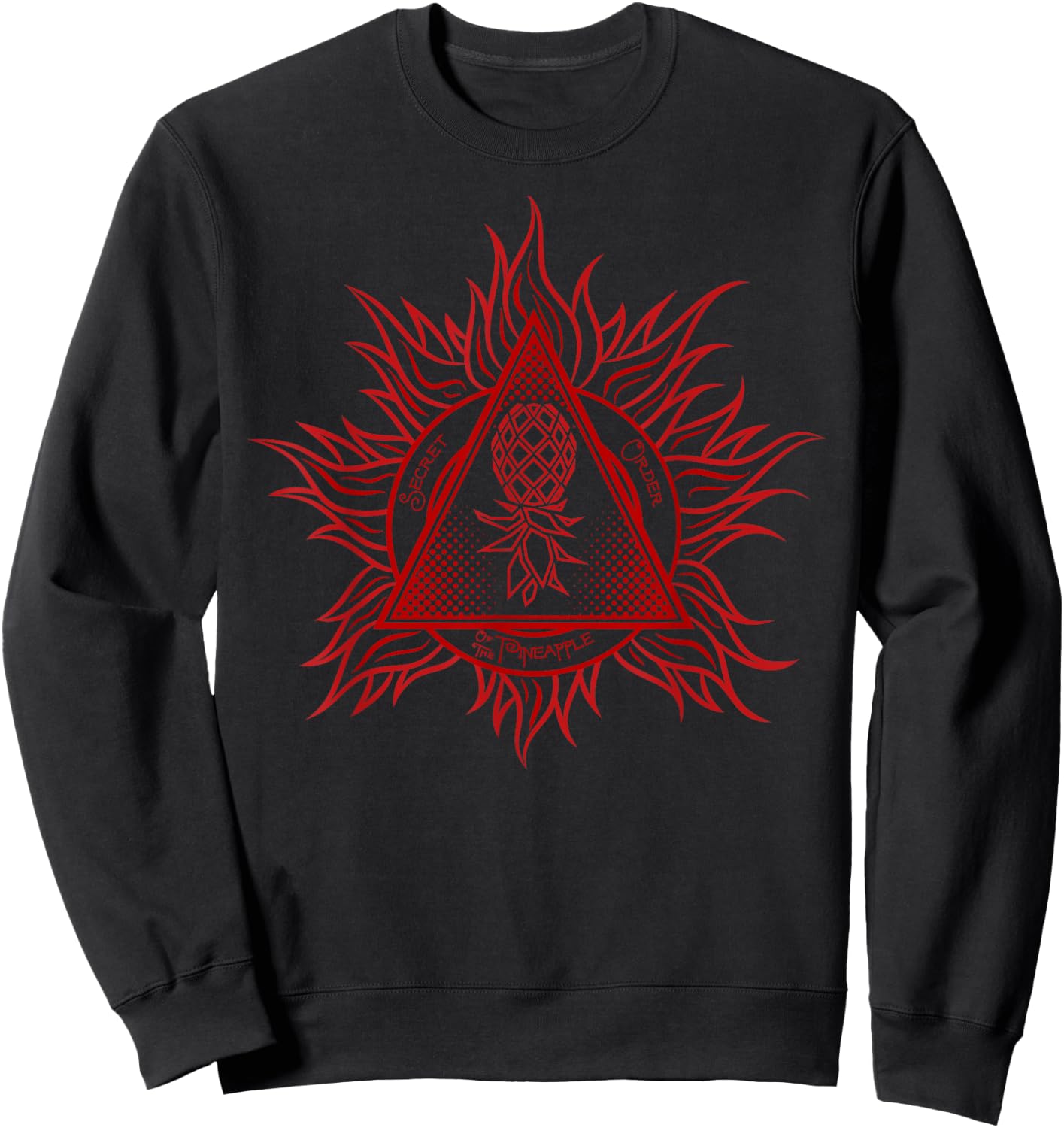 Swinger Lifestyle Pineapple - Illuminati 2 Sweatshirt - Sweatshirt | Black