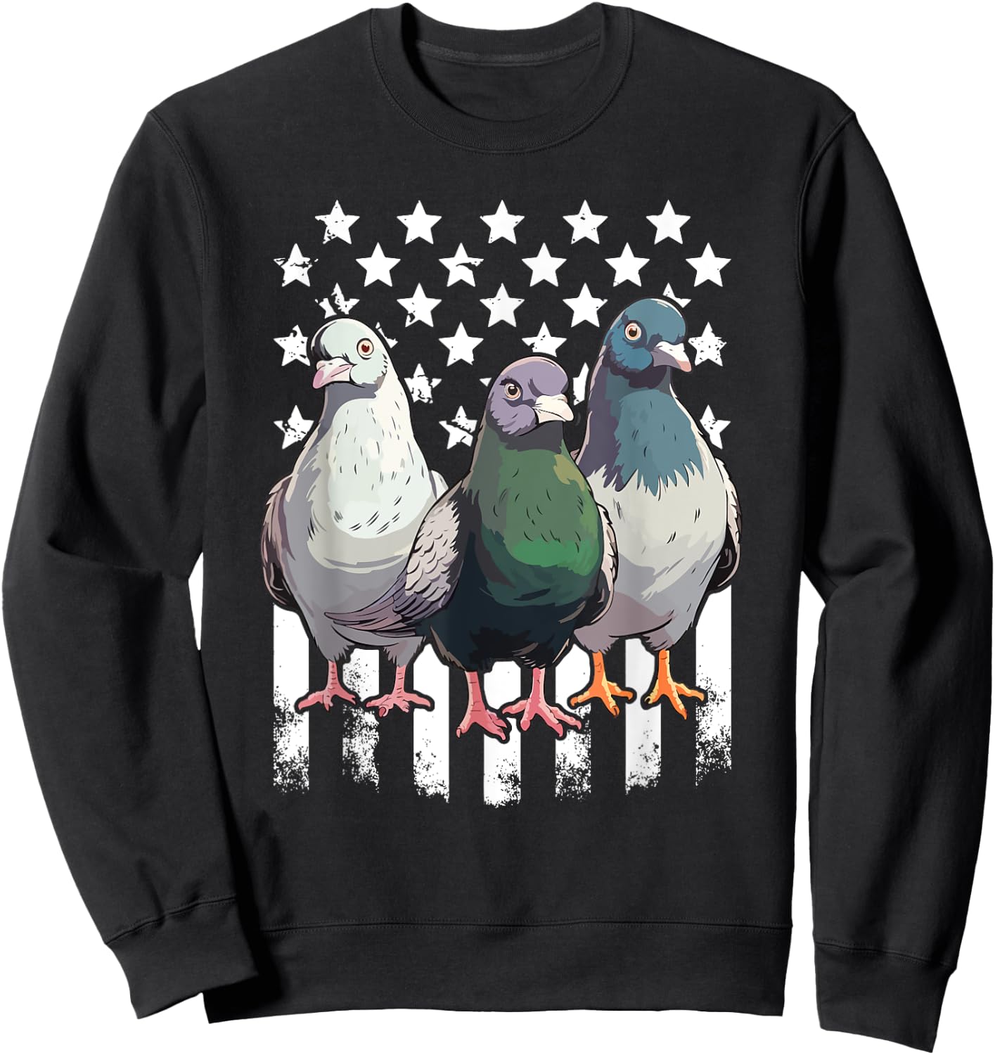 Pigeon USA Sweatshirt - Sweatshirt | Black
