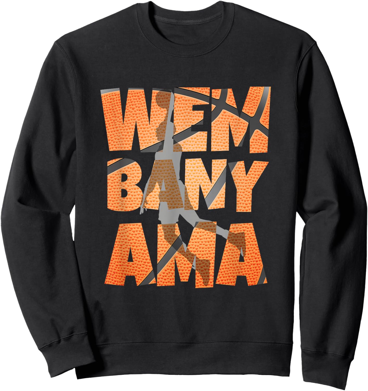 Wembanyama Basketball Amazing Gift Fan Sweatshirt - Sweatshirt | Black
